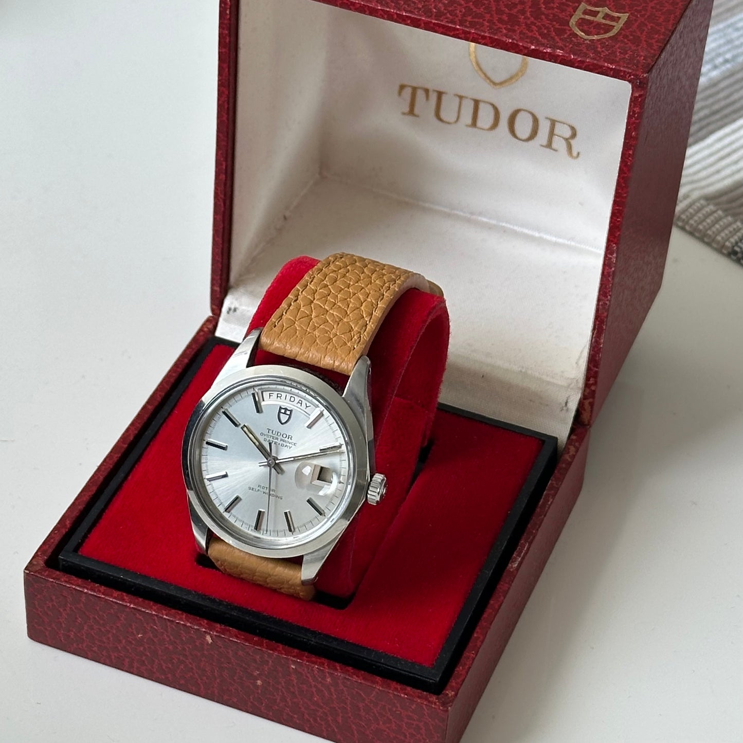 Tudor Date Day 38mm Jumbo 7017/0 1979