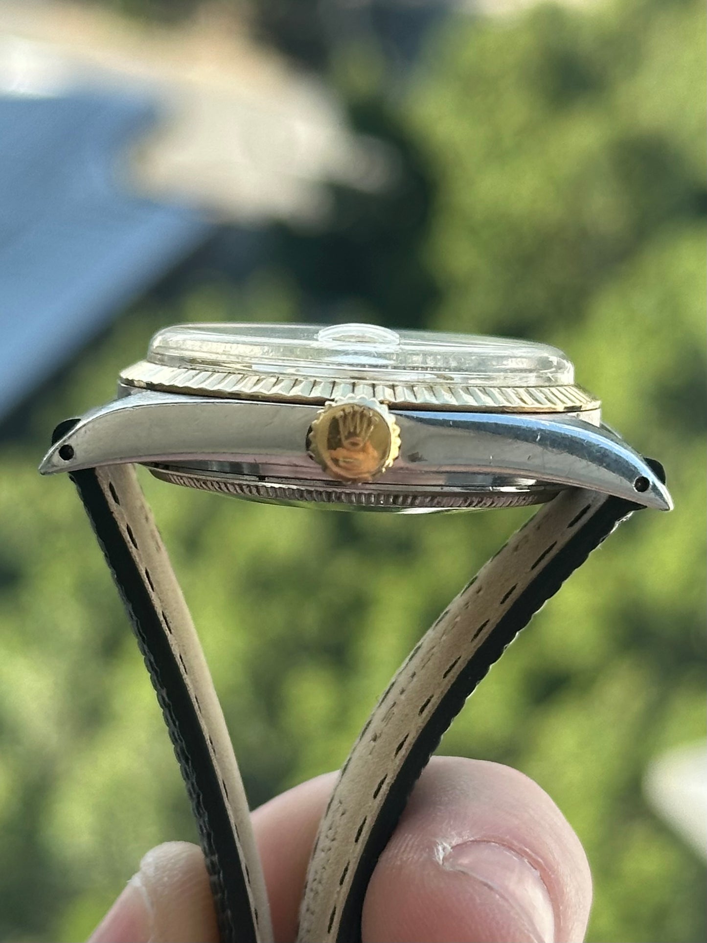 Rolex Datejust 1601 Silver PiePan Dial 1969
