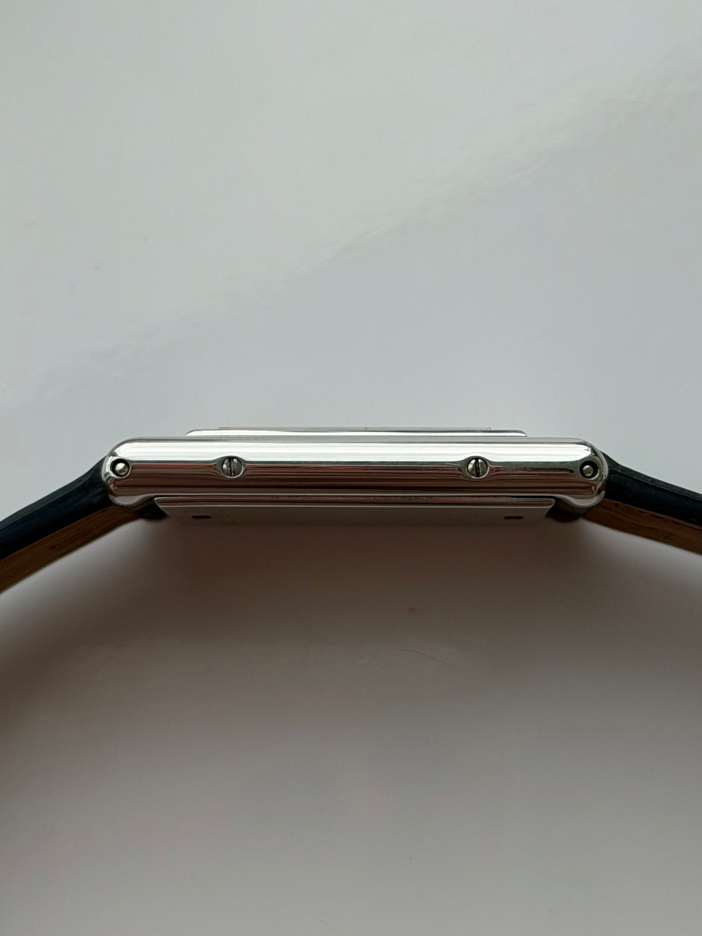 Cartier Basculante Tank Grey Dial 2405