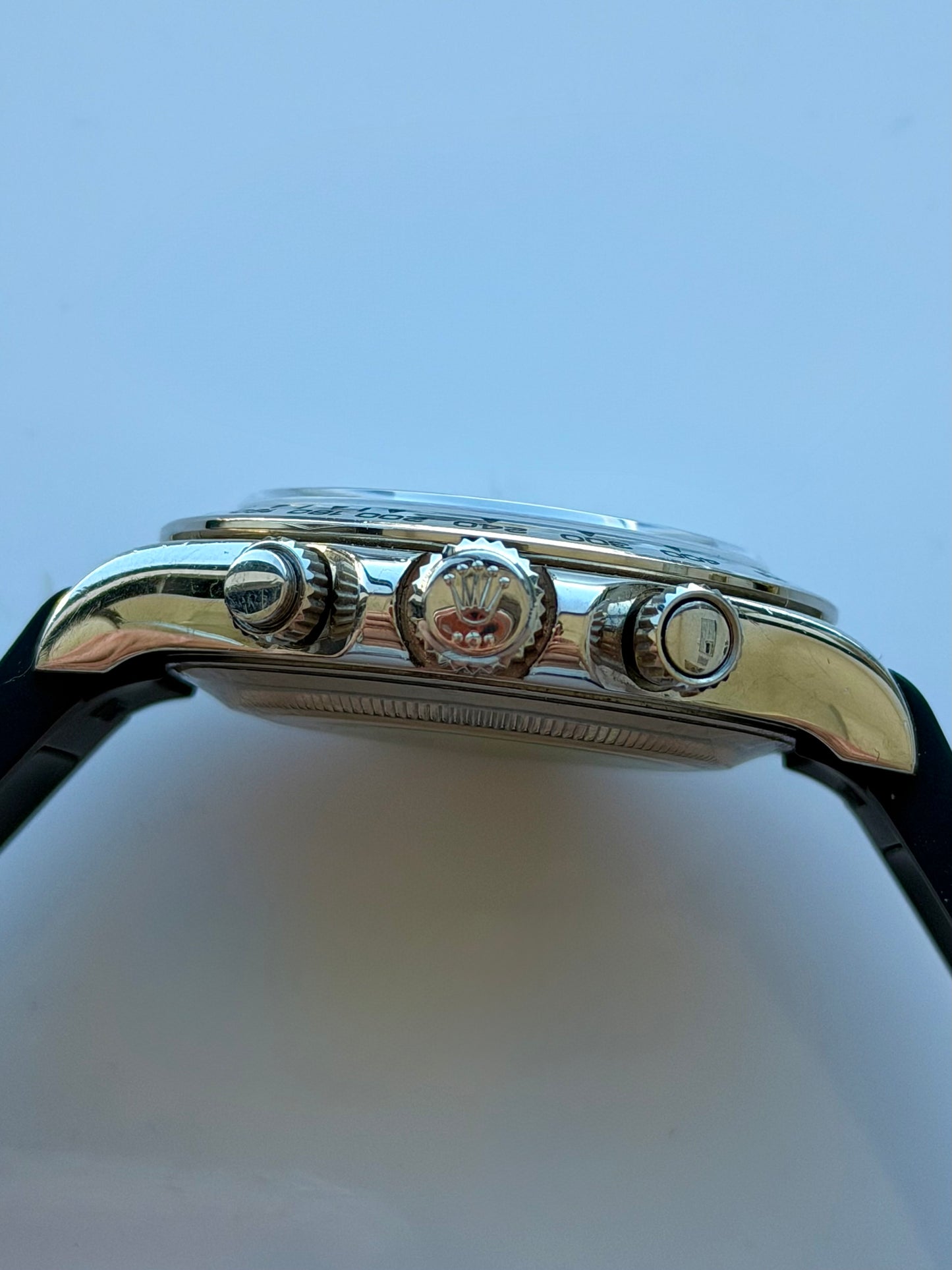 Rolex Daytona White Gold Rehaut 116519 2007