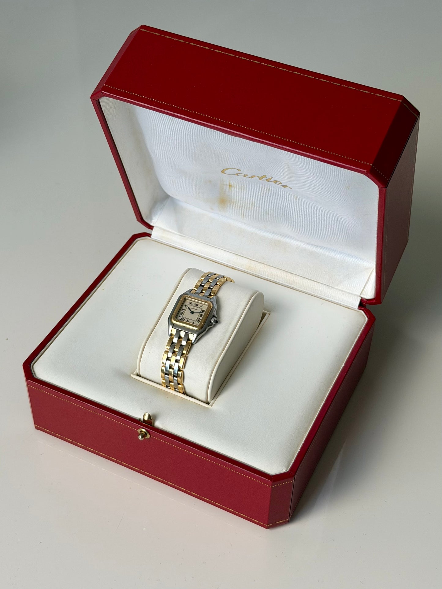 Cartier Panthere Ladies SM 3-Row Bracelet with Box