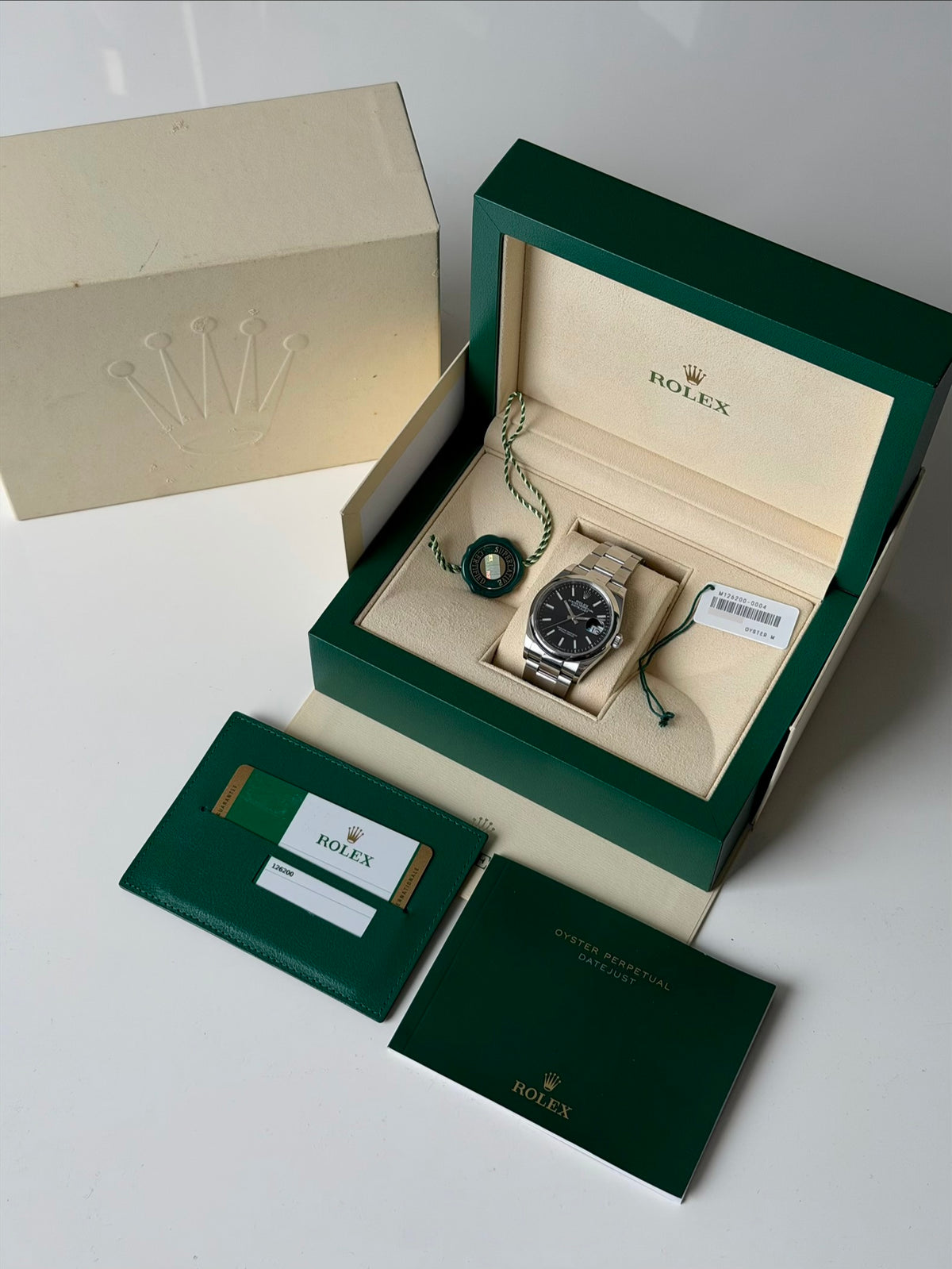 Rolex Datejust 36 126200 Black Dial Full Set 2020