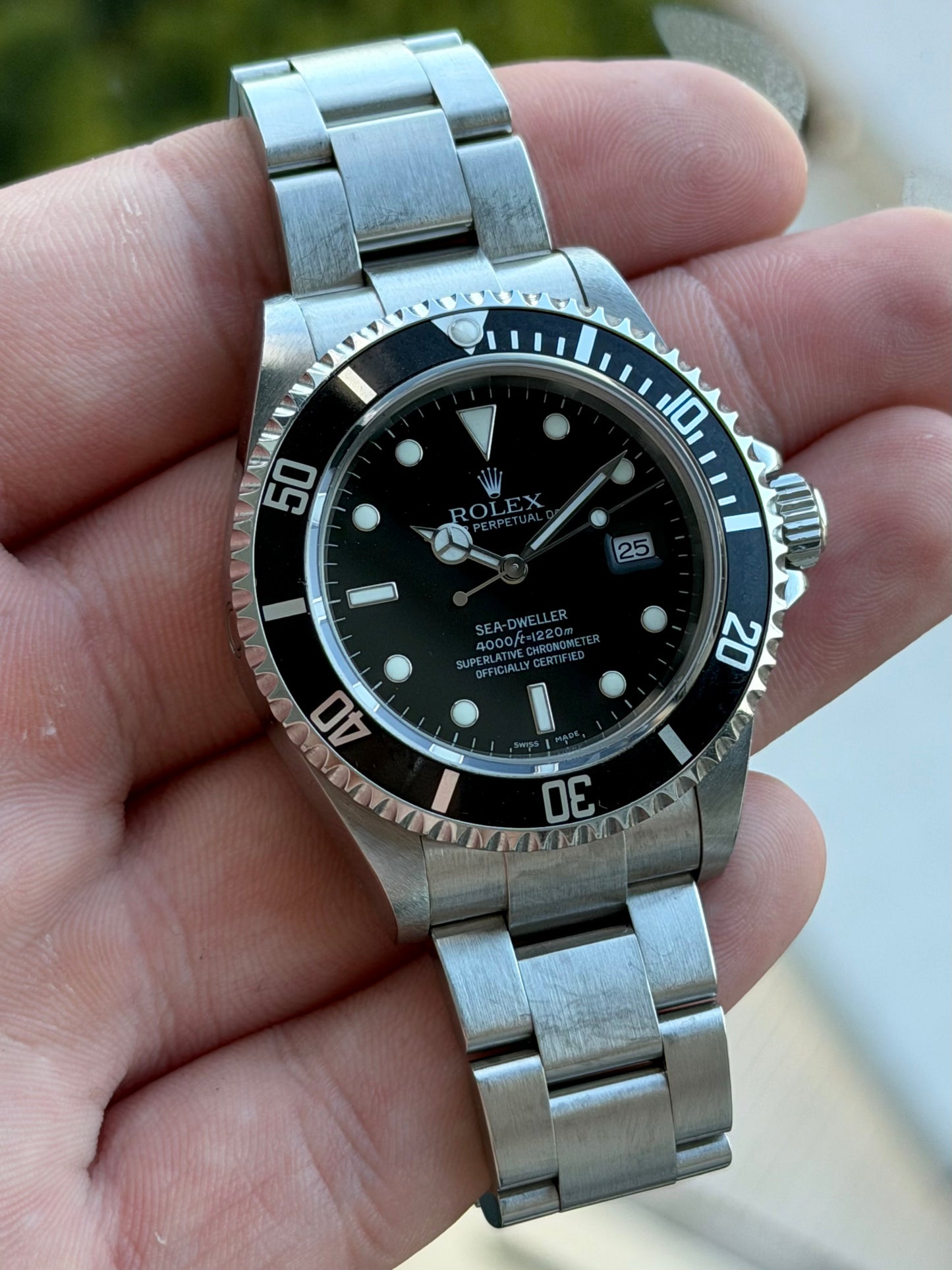 Rolex Sea-Dweller 16600 2005 with RSC + Box