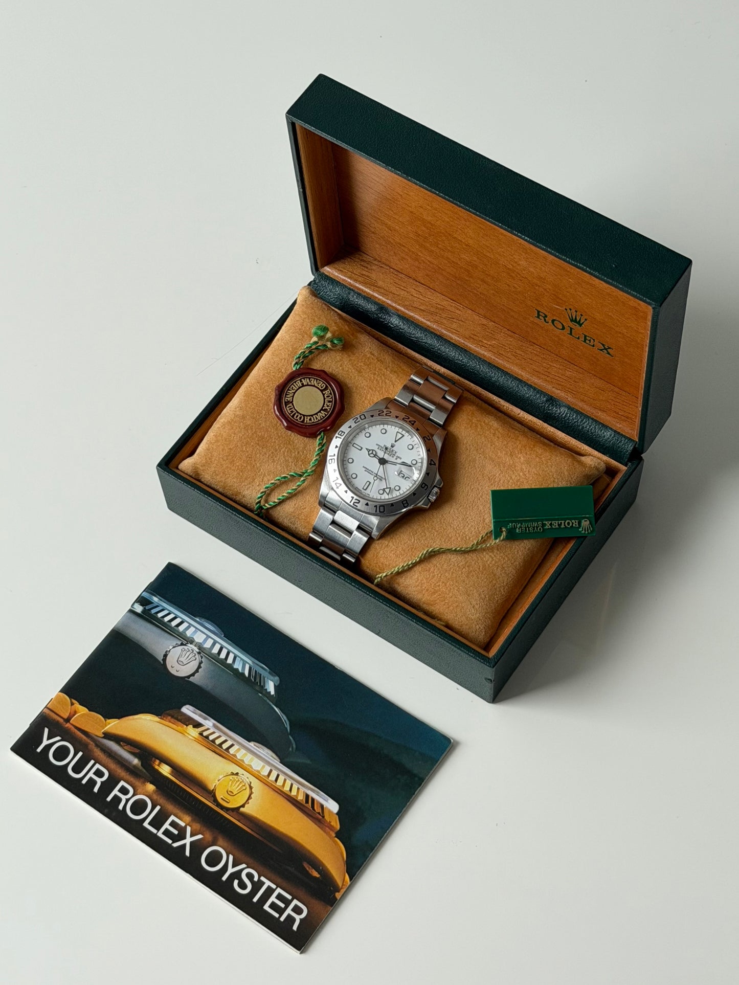 Rolex Explorer II White Polar Box and Booklets 1997