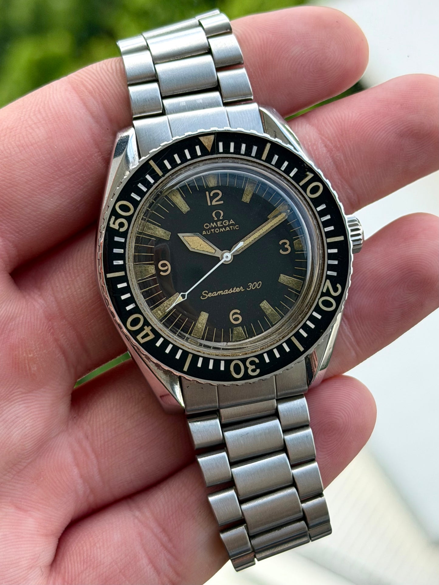 Omega Seamaster 300 165.024 1968 Bakelite Bezel