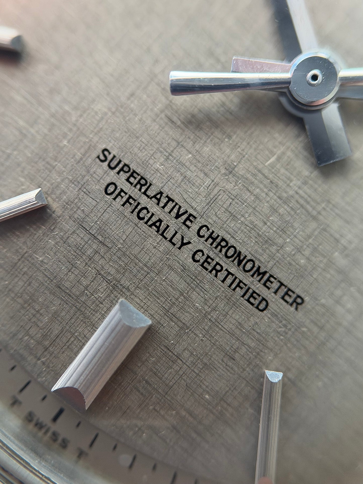 Rolex Datejust 1601 Linen Doorstep Dial 1972