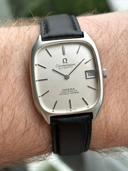 Omega Constellation Chronometer Rectangle Case
