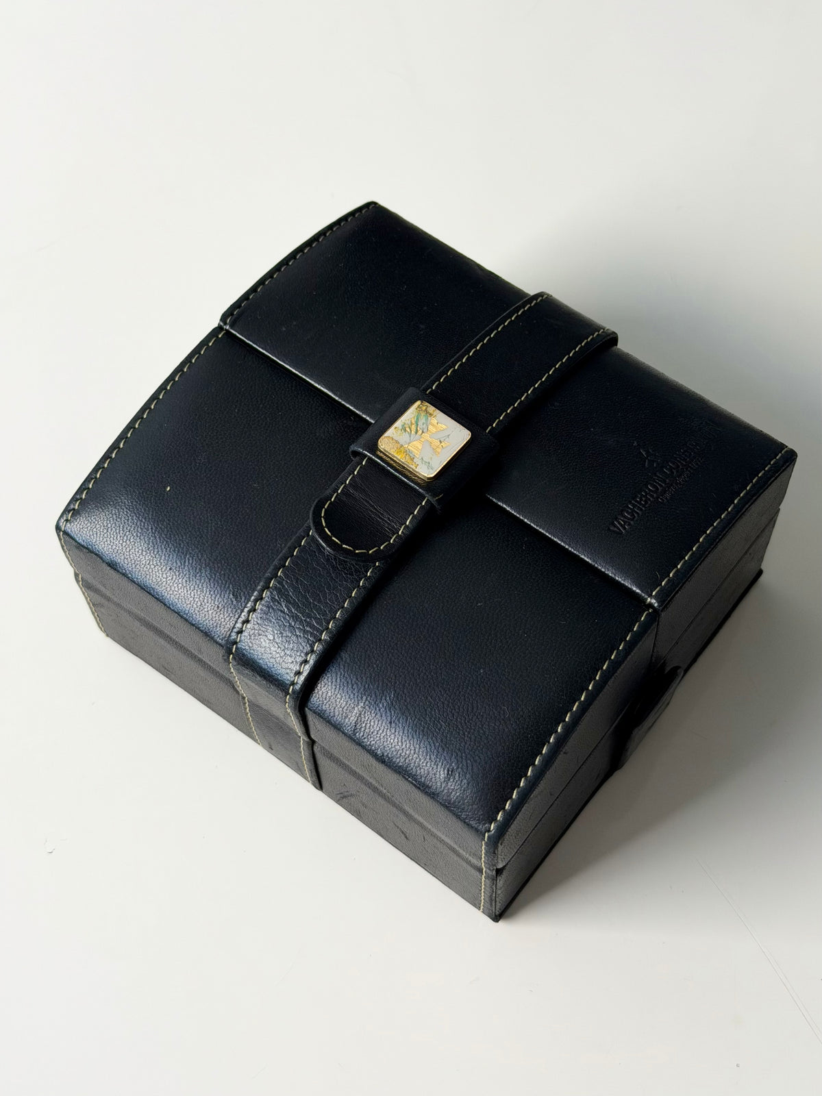 Vacheron Constantin Overseas Black Dial 37mm Auto 42042 Full Set