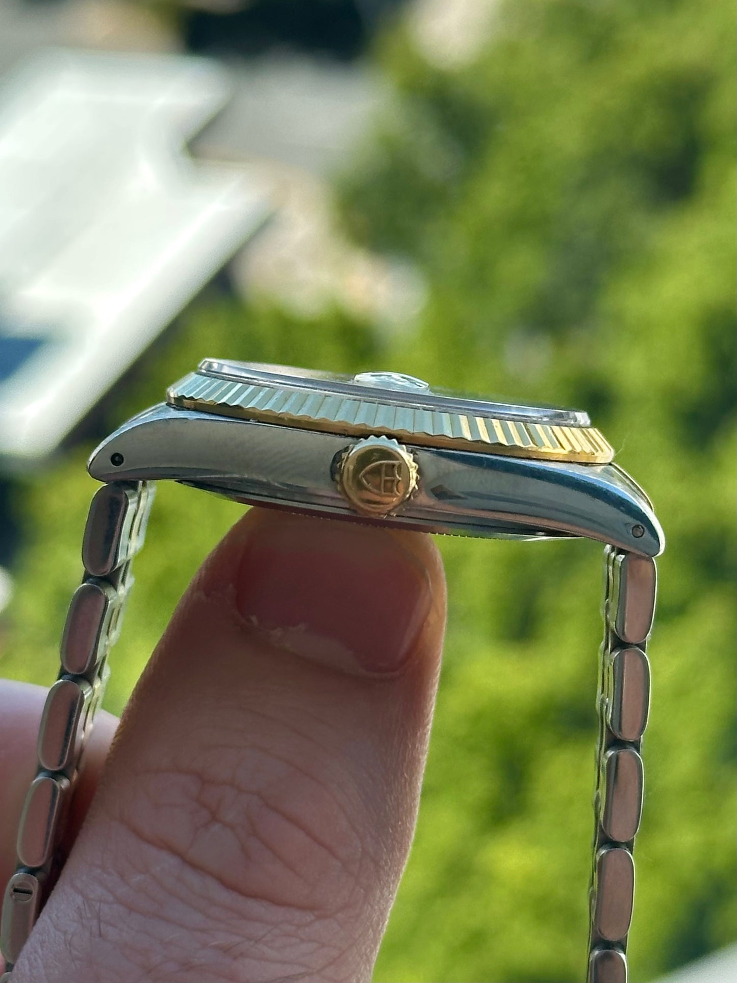 Tudor Date Day Linen Dial