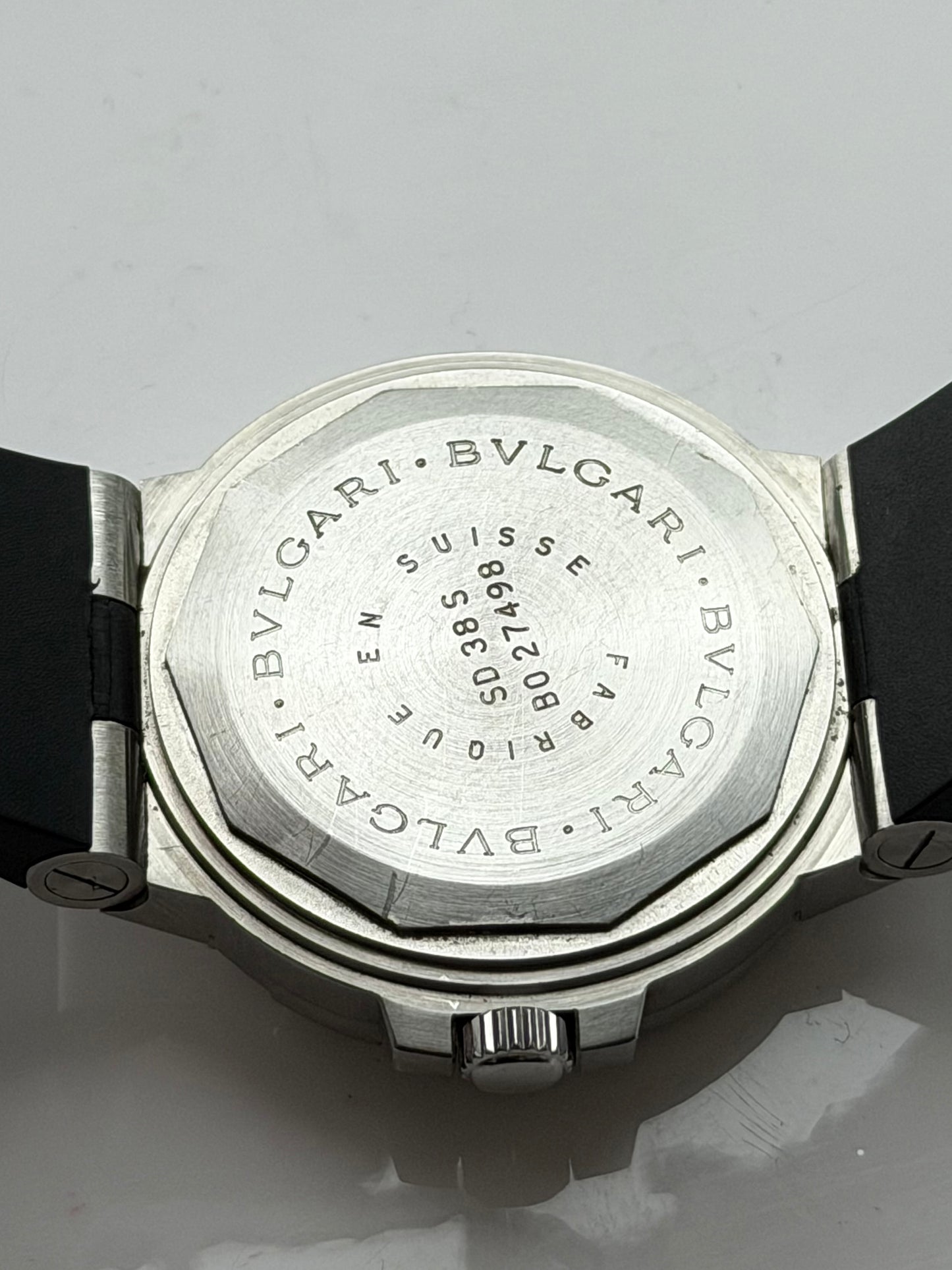 Bvlgari SD38S Diagono Scuba Date with Papers