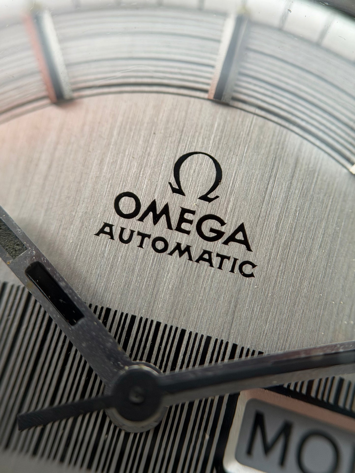 Omega Rare Barcode Racing Dial 166.0141