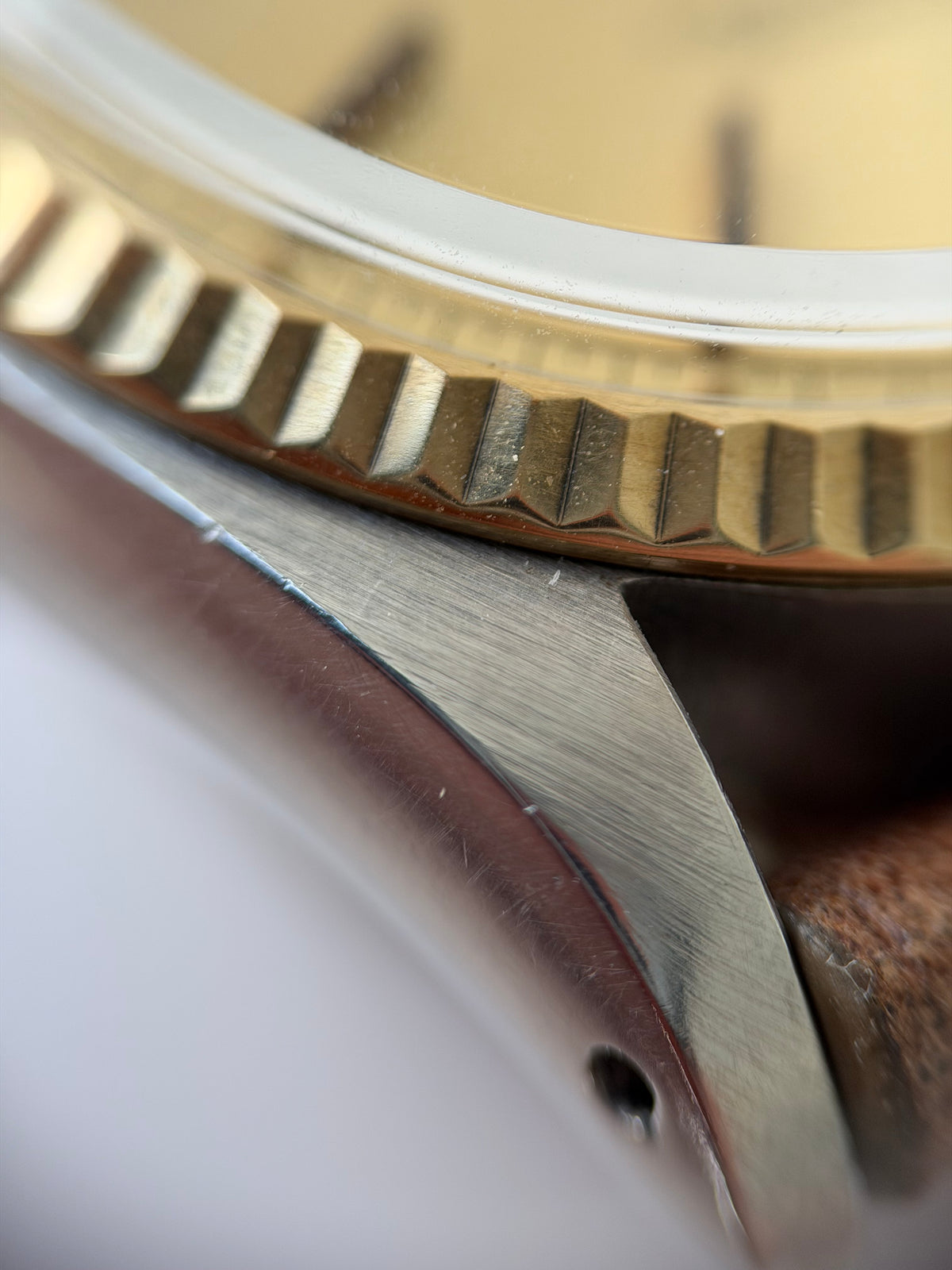Rolex Datejust Two Tone 1601 Gold Dial 1974