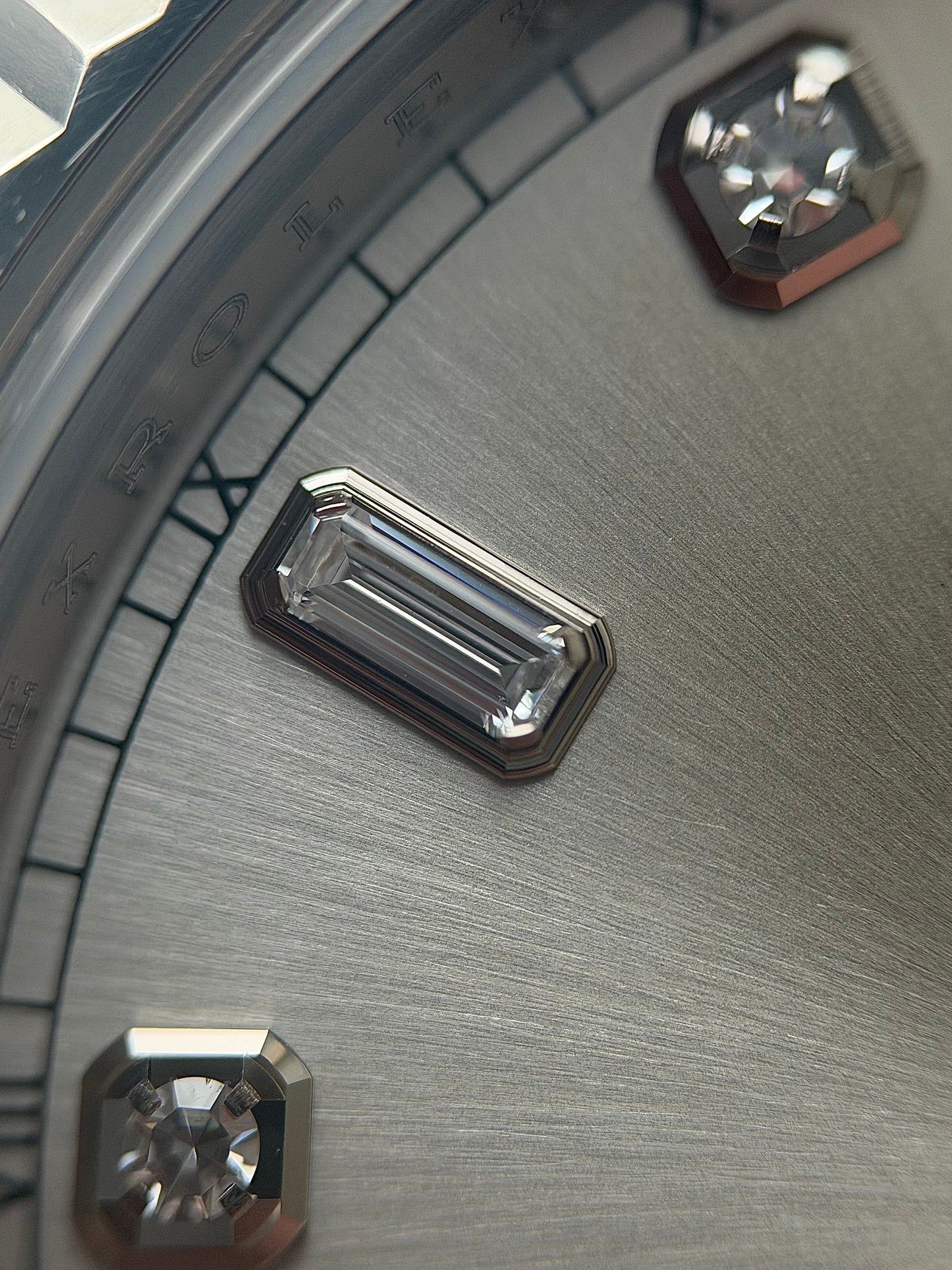 Rolex Day-Date II Factory Diamond Dial 2012 Full Set