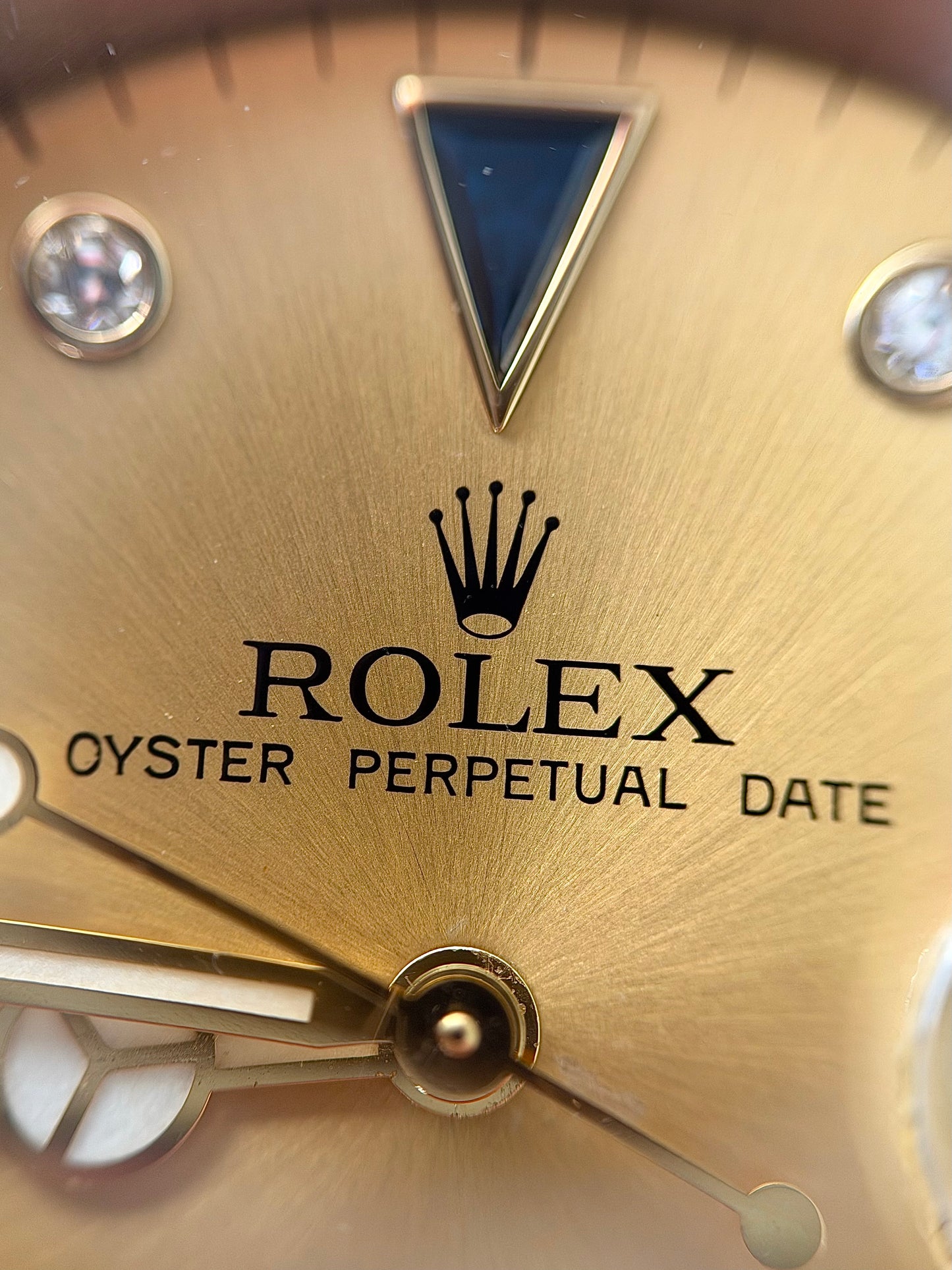 Rolex Submariner Champagne Serti Dial 2006 Full Set