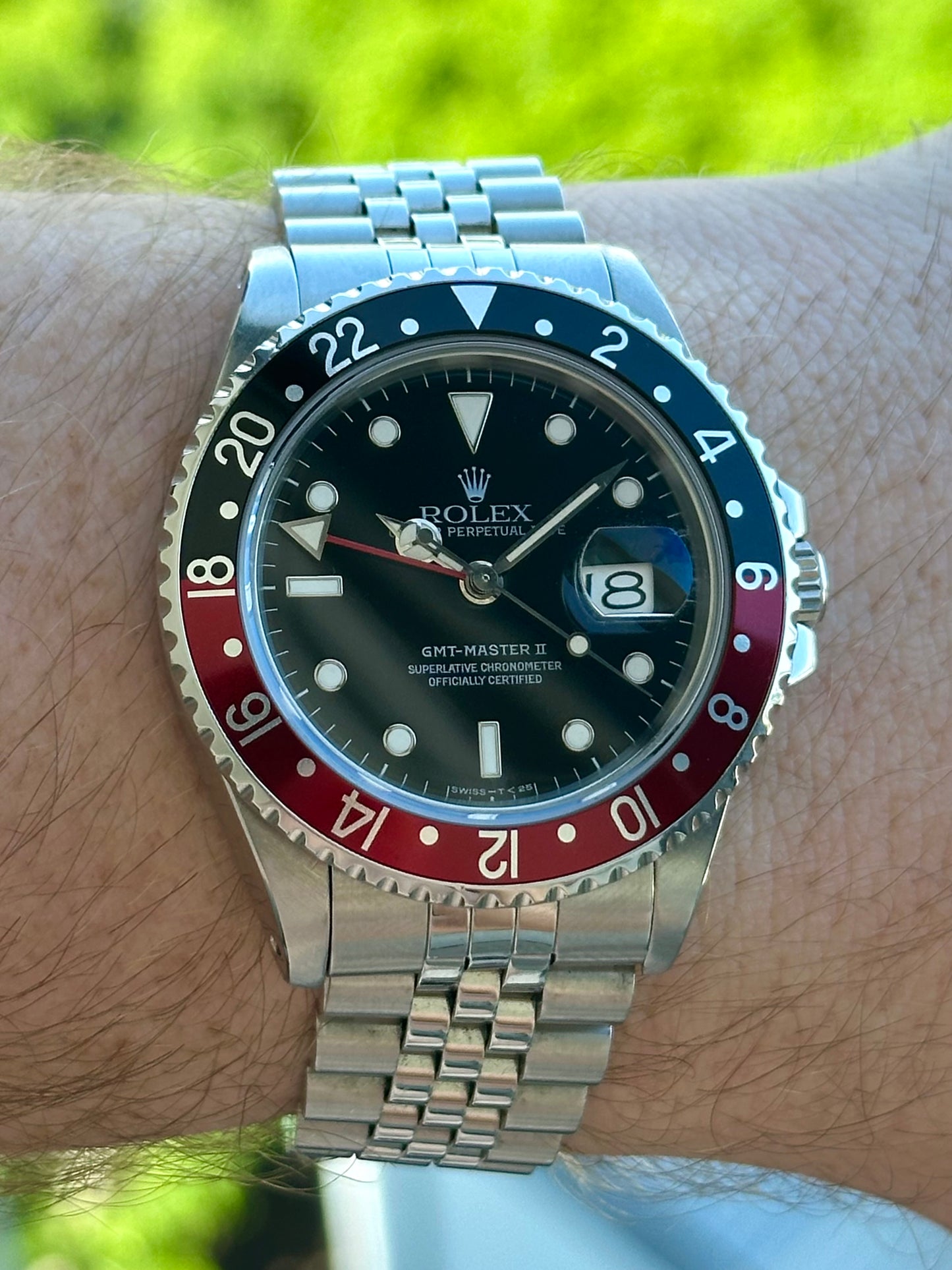 Rolex GMT-Master II Fat Lady Coke 16760 1986