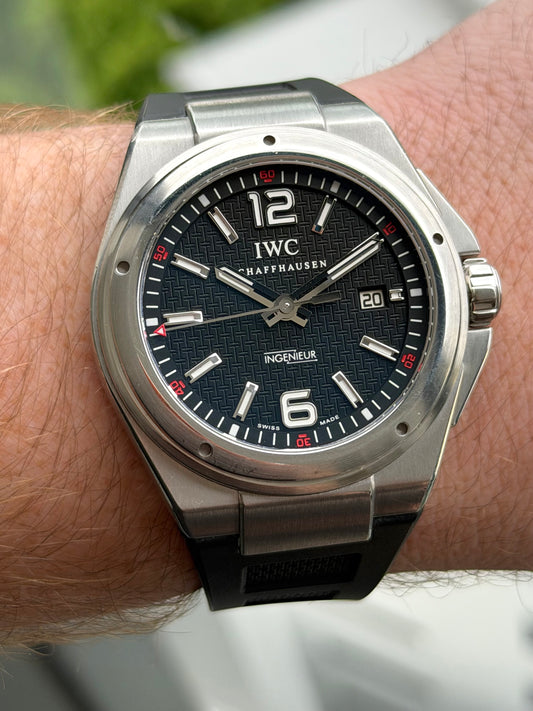IWC Ingenieur on Rubber IW323601