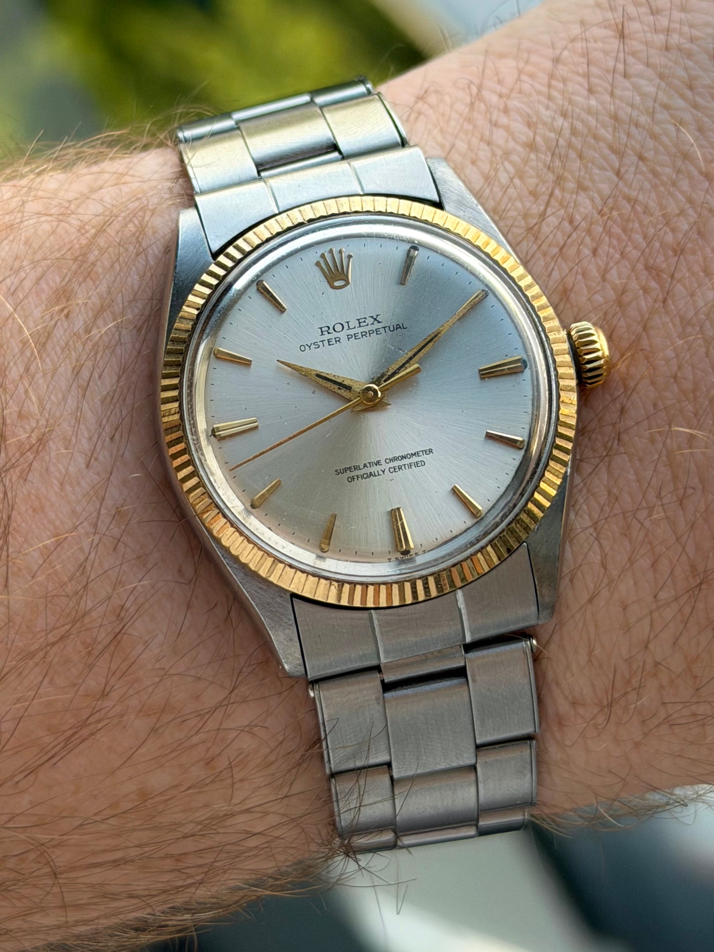 Rolex Oyster Perpetual Two Tone 1005 1965