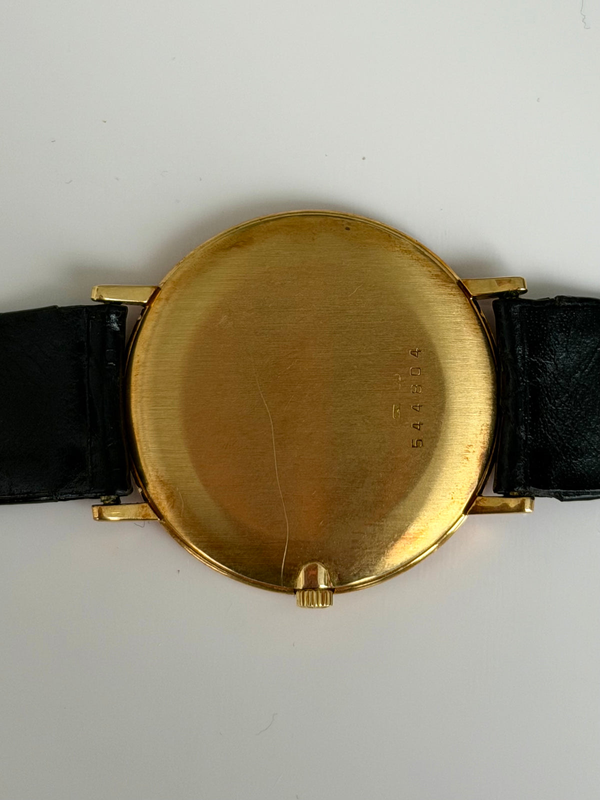 Vacheron Constantin Ultrathin Black Dial 33051 with Buckle and Leather