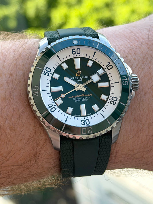 Breitling Superocean 44 Green Full Set 2024