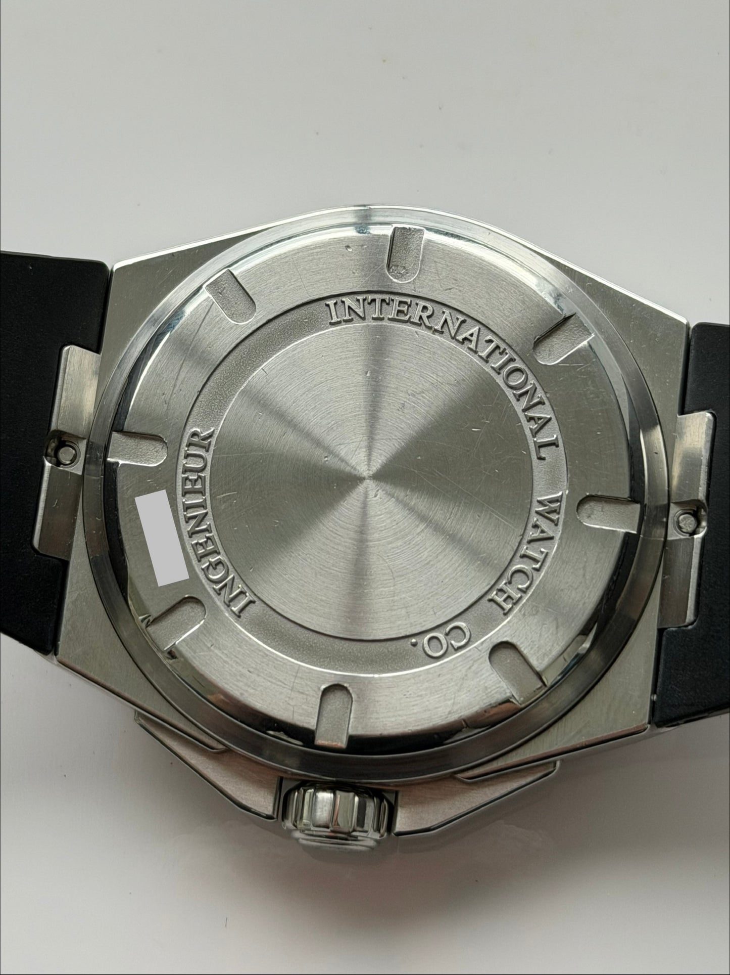 IWC Ingenieur on Rubber IW323601