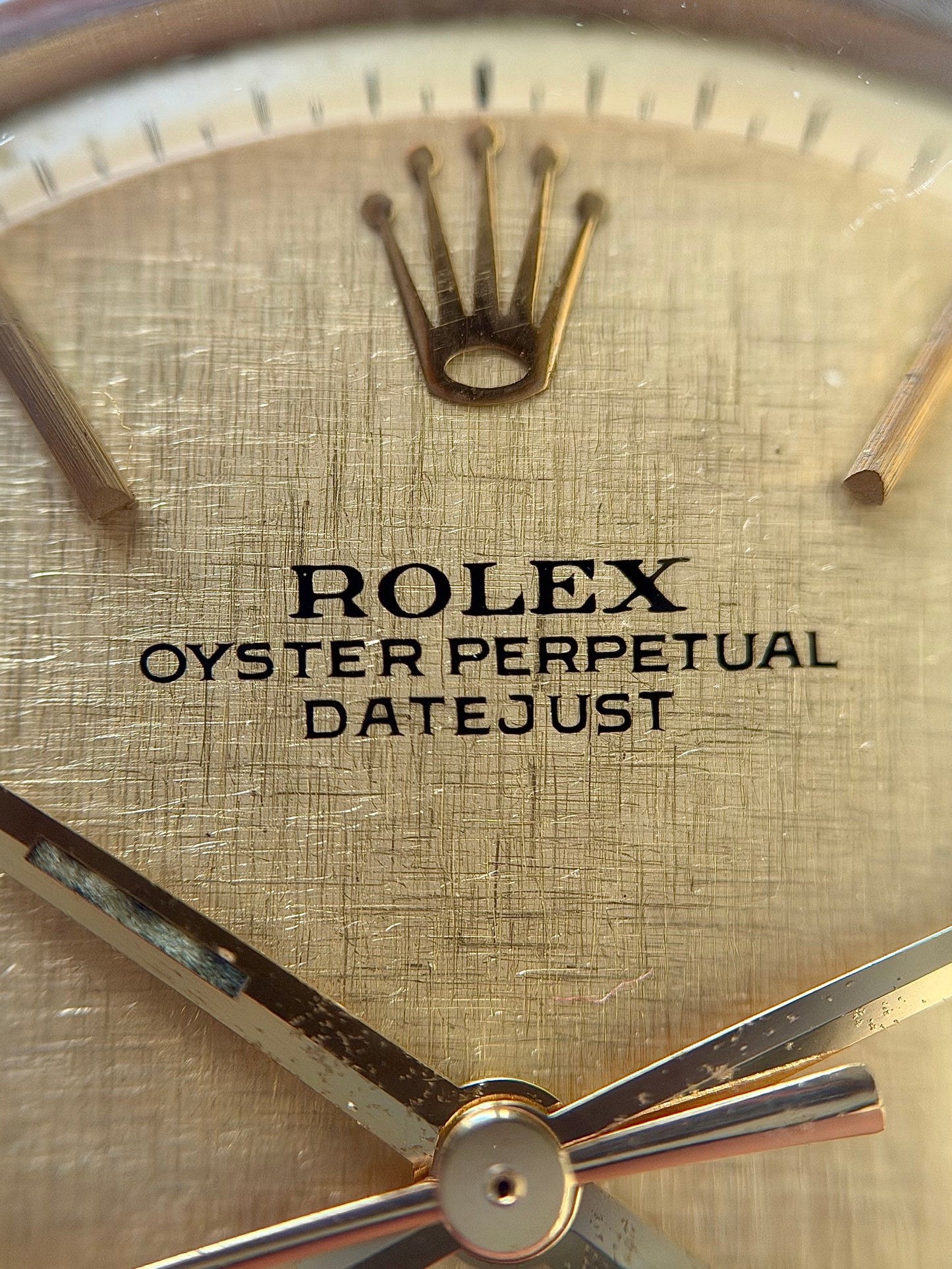 Rolex Datejust 1601 Linen Doorstep Dial 1972