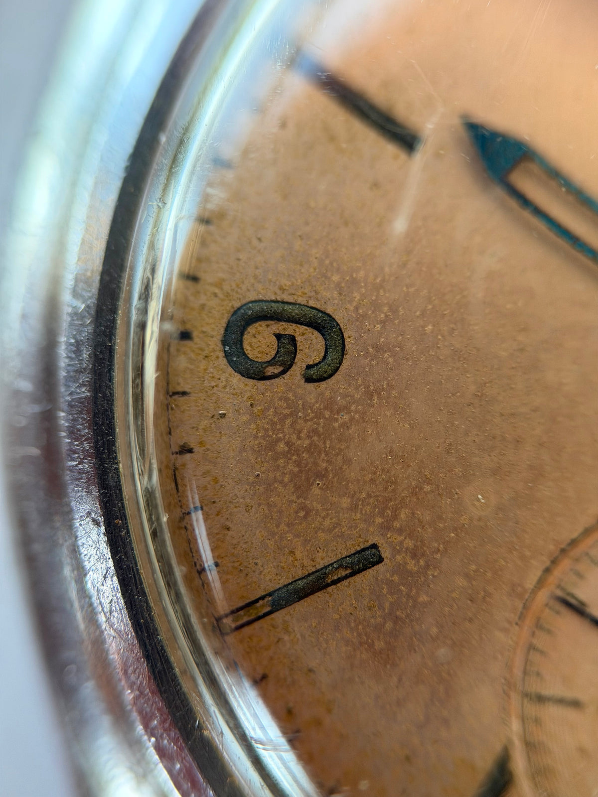 Longines Calatrava Sub Seconds 1945 Salmon Dial