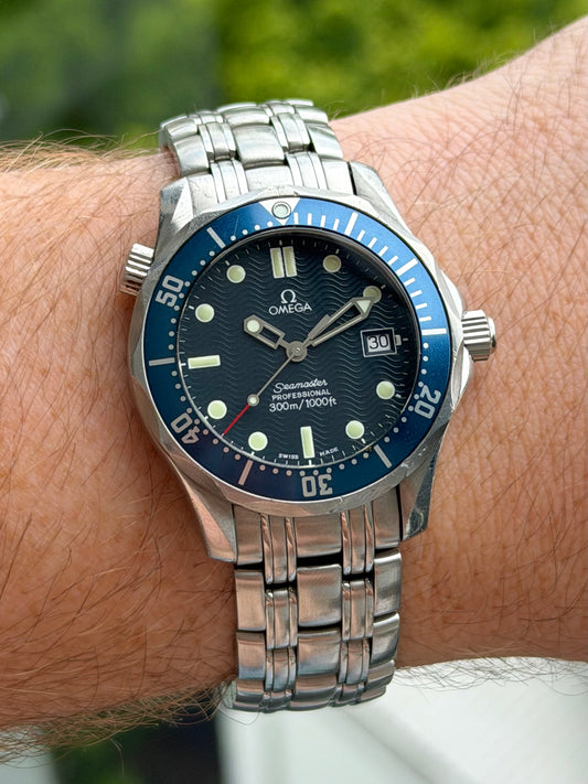 Omega Seamaster 300 Wave Dial 36 1998
