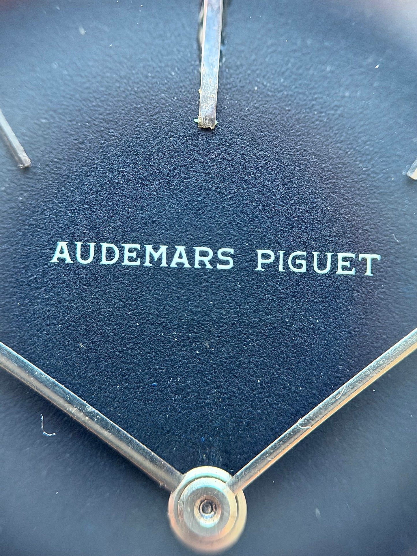Audemars Piguet Ultra Thin 18k White Gold Black Dial Jumbo