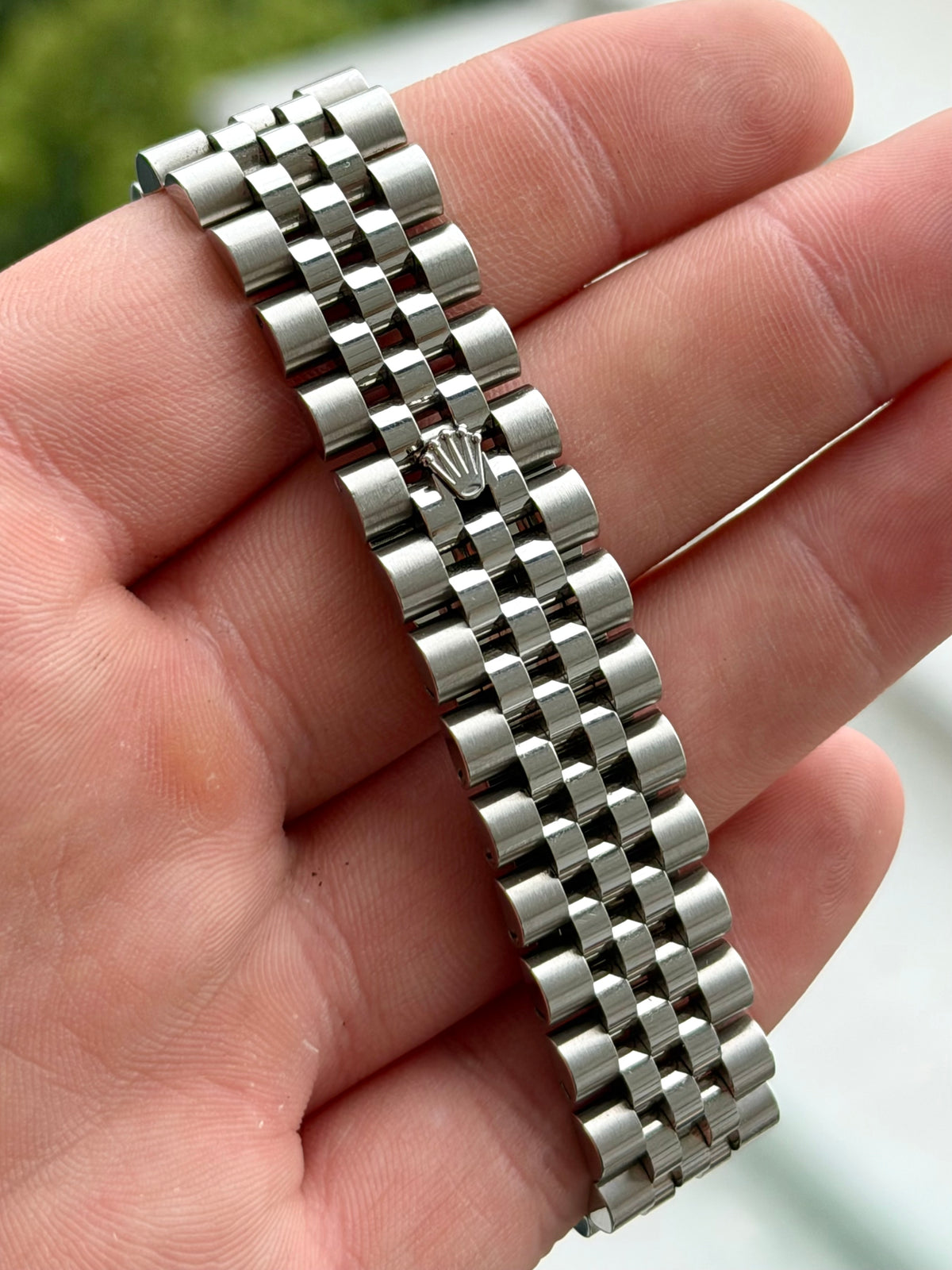 Rolex Datejust 36 Hidden Clasp White Roman Numeral Dial Full Set 2012