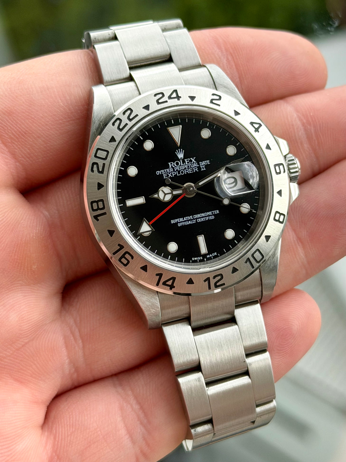 Rolex Explorer II Black Dial 16570 2004