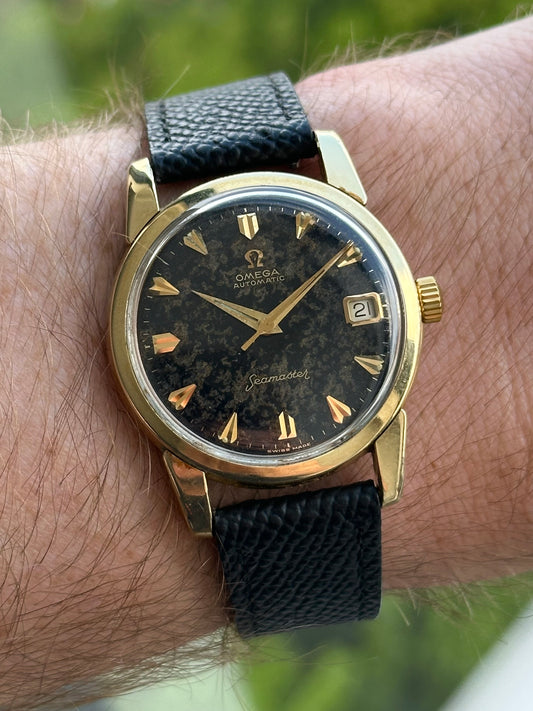 Omega Seamaster 1963 Black Pattern Dial