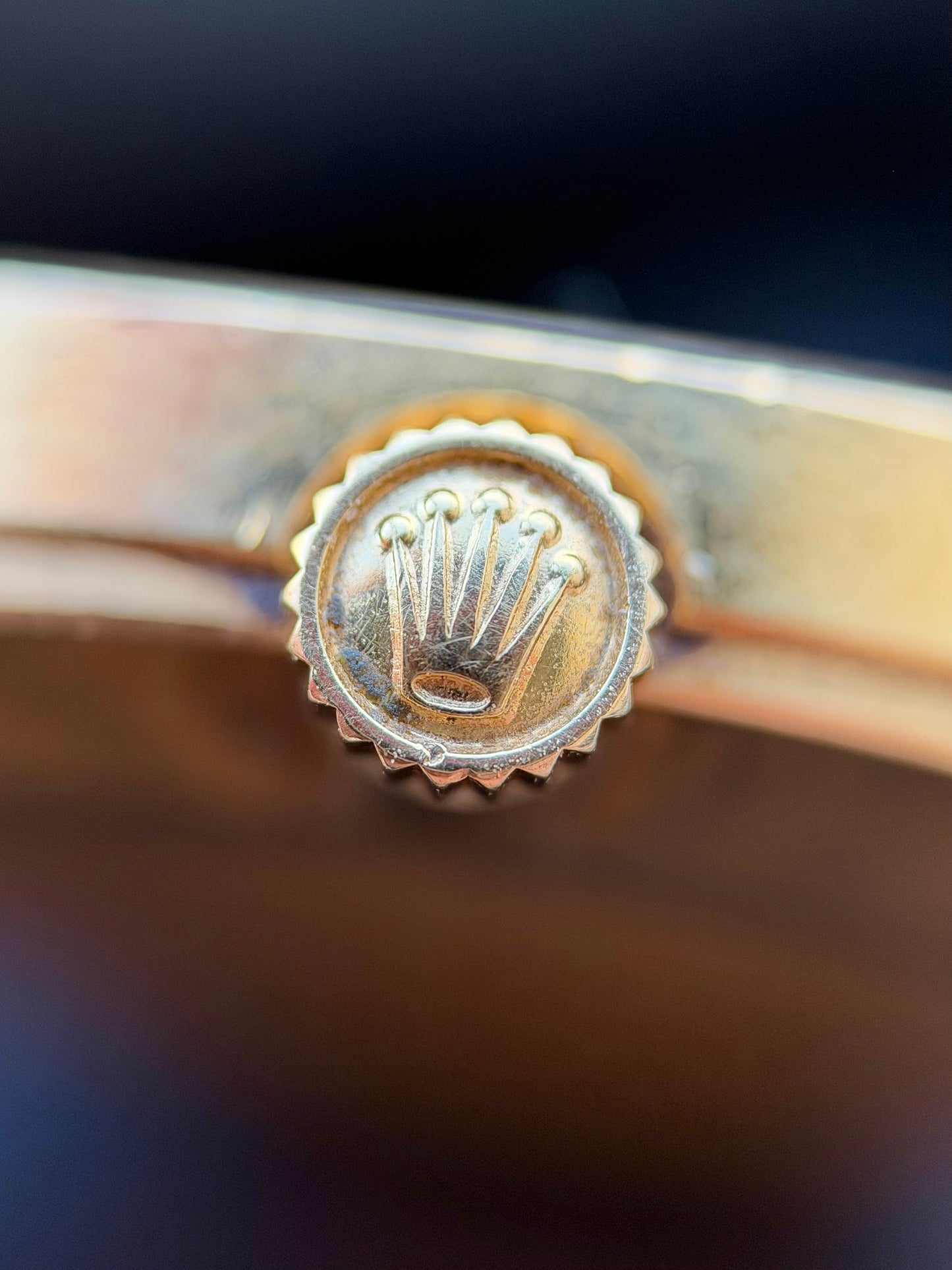 Rolex Cellini 18k Solid Gold Slimline 1976 with Rolex Buckle