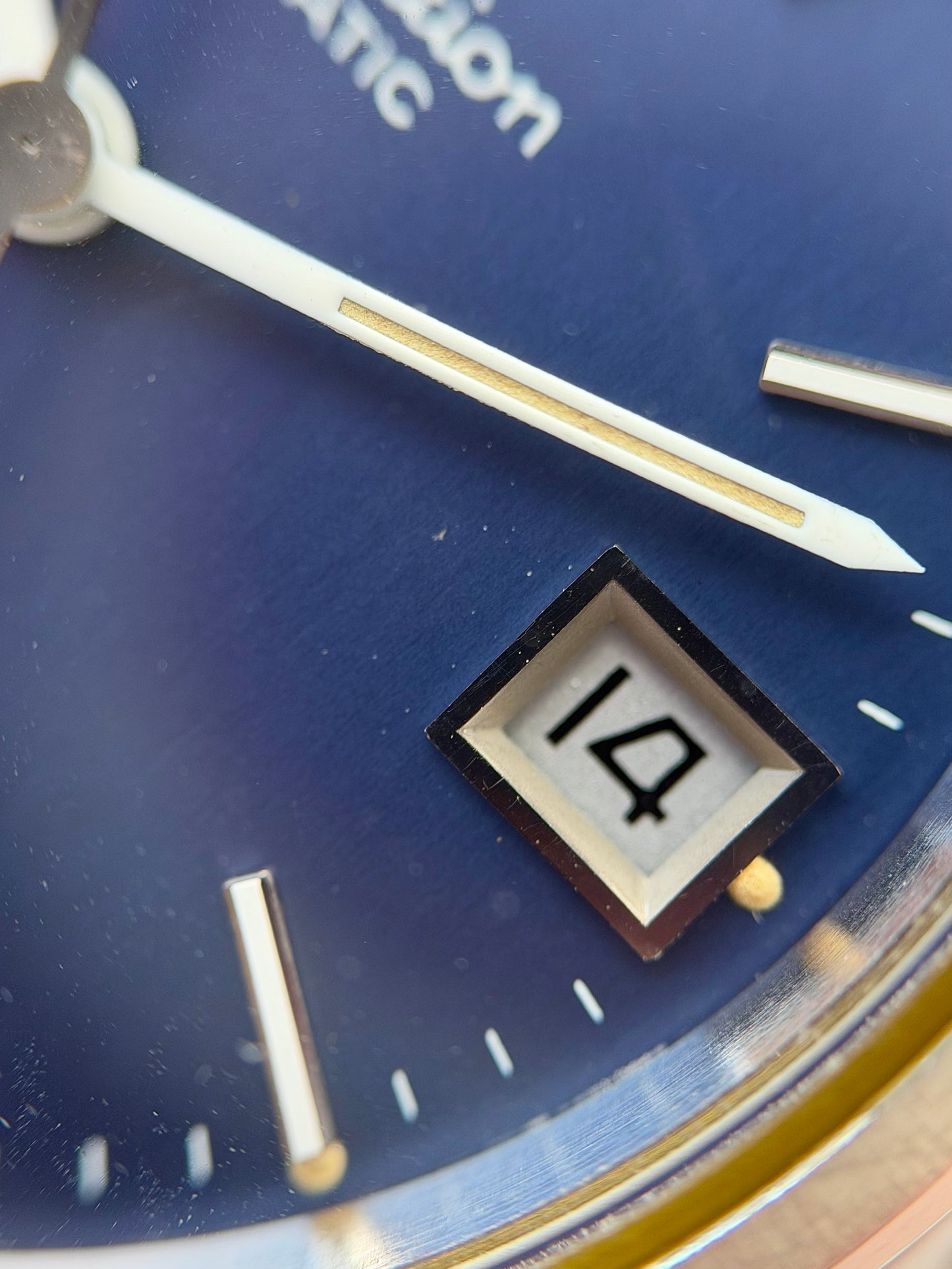 Omega Constellation Blue Dial 168.0056