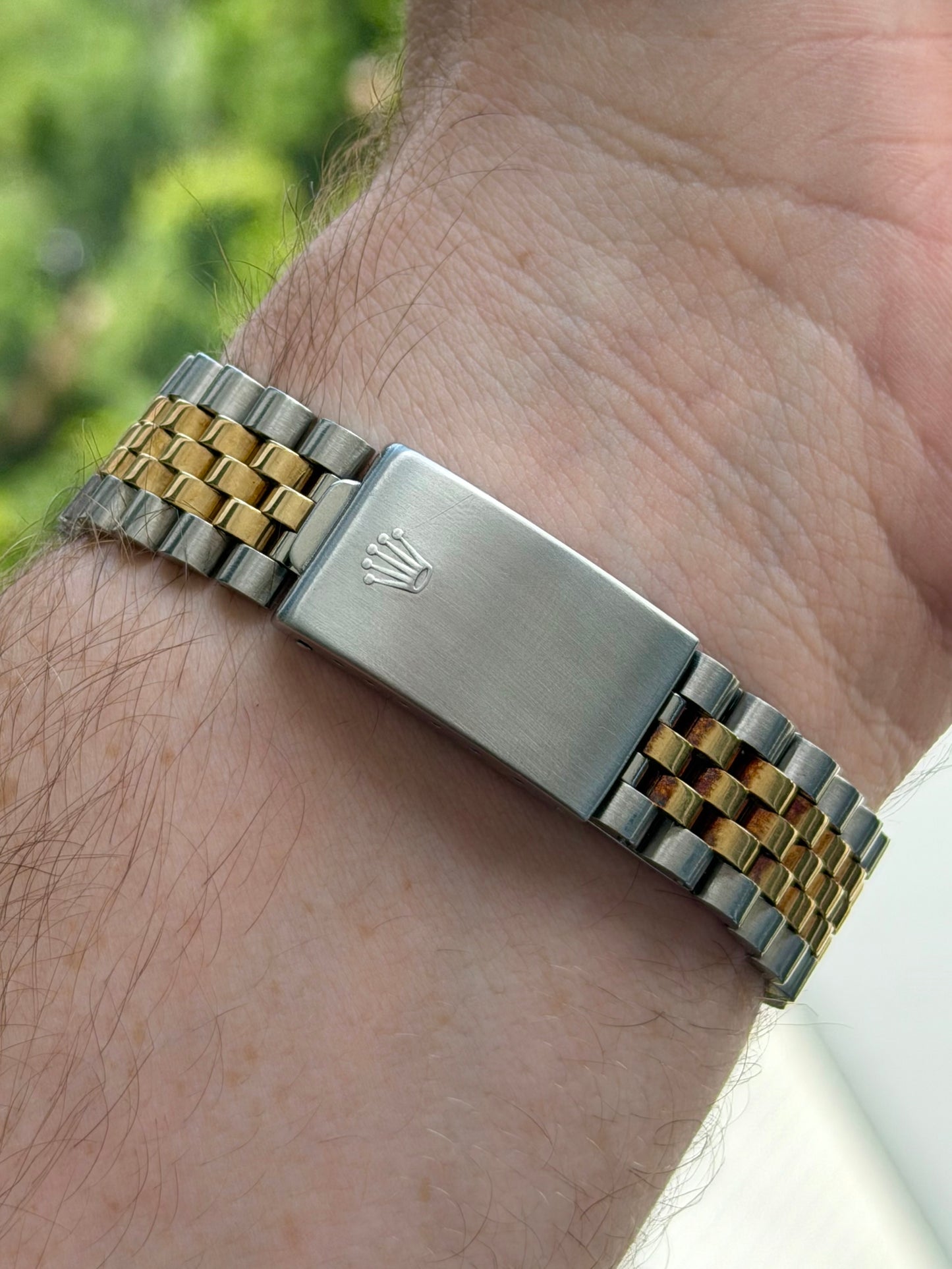 Rolex Datejust Quickset Wide Boy Dial 16013 1979