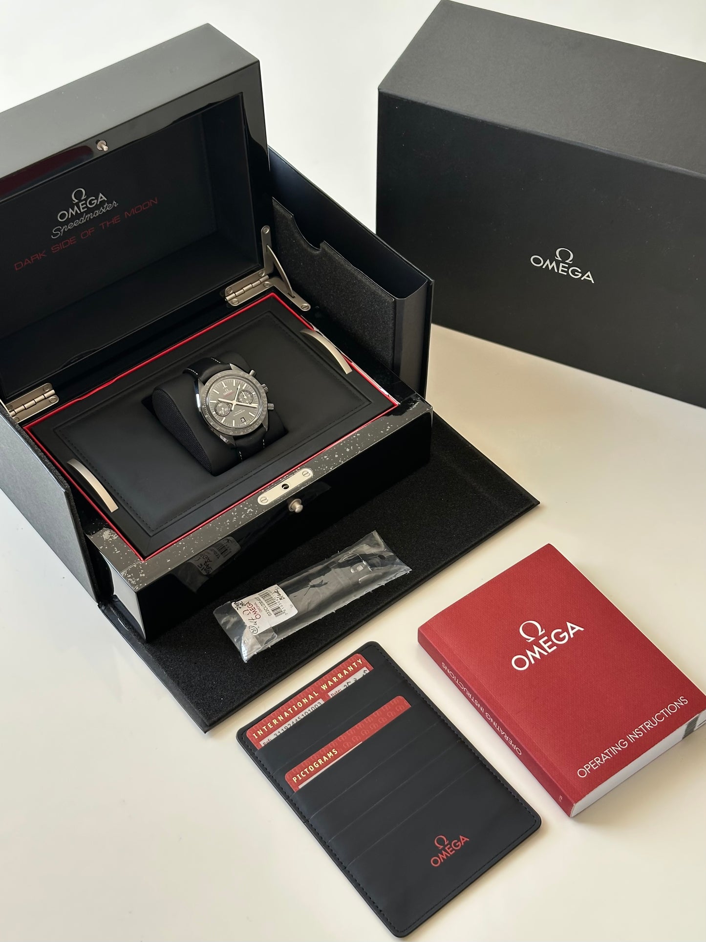Omega Speedmaster "Darkside of the Moon" Full Set 2015