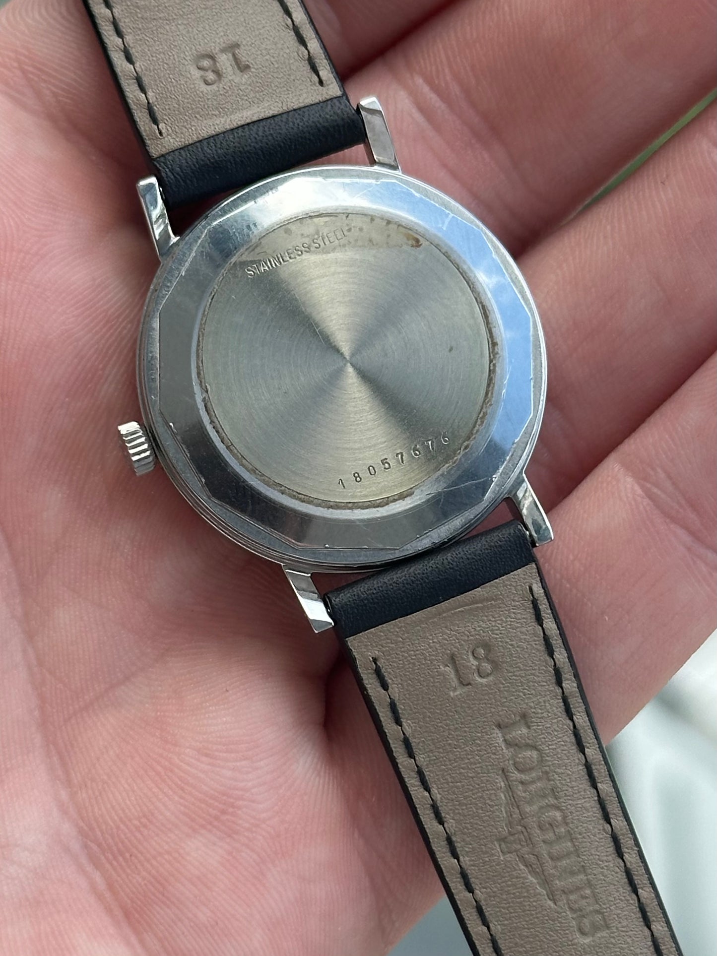 Longines 36mm Dress 1970s Silver Dial With Box