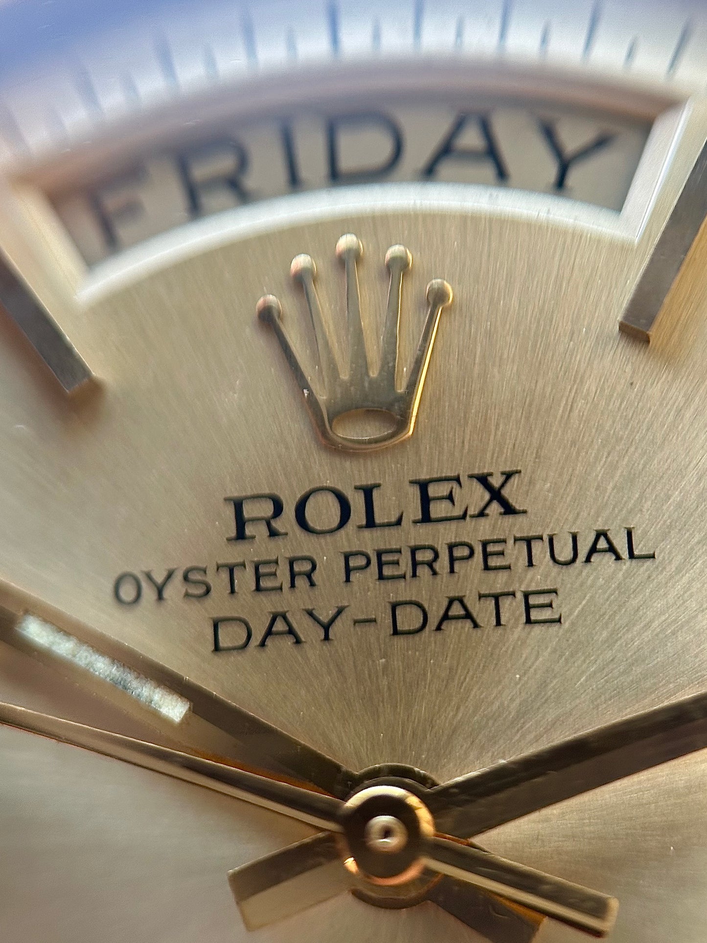 Rolex Day Date 1803 Pie Pan Tritium Dial 1974