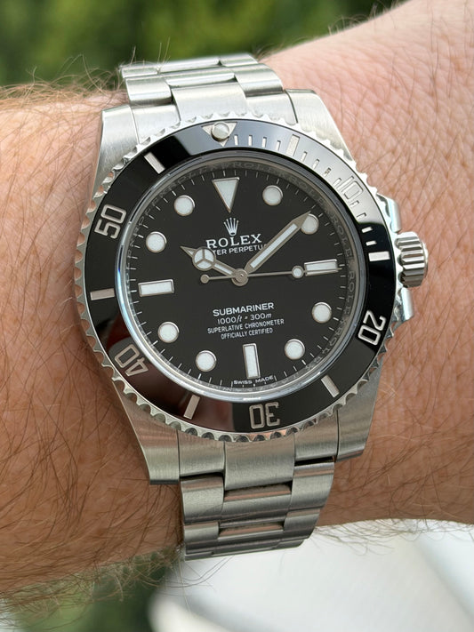 Rolex Submariner No Date Ceramic 114060 2018 Full Set