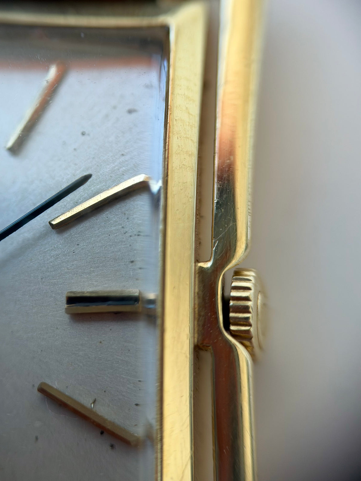 Omega Skeleton Case Solid 14k Gold 1964