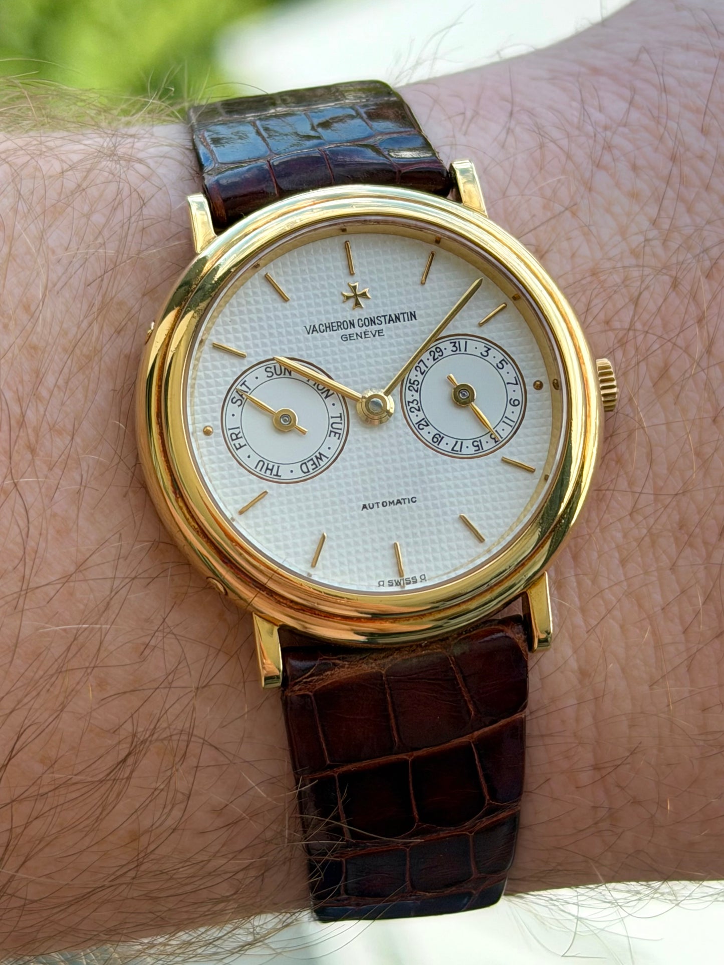 Vacheron Constantin Patrimony Day-Date 18k Gold 46008 with Buckle