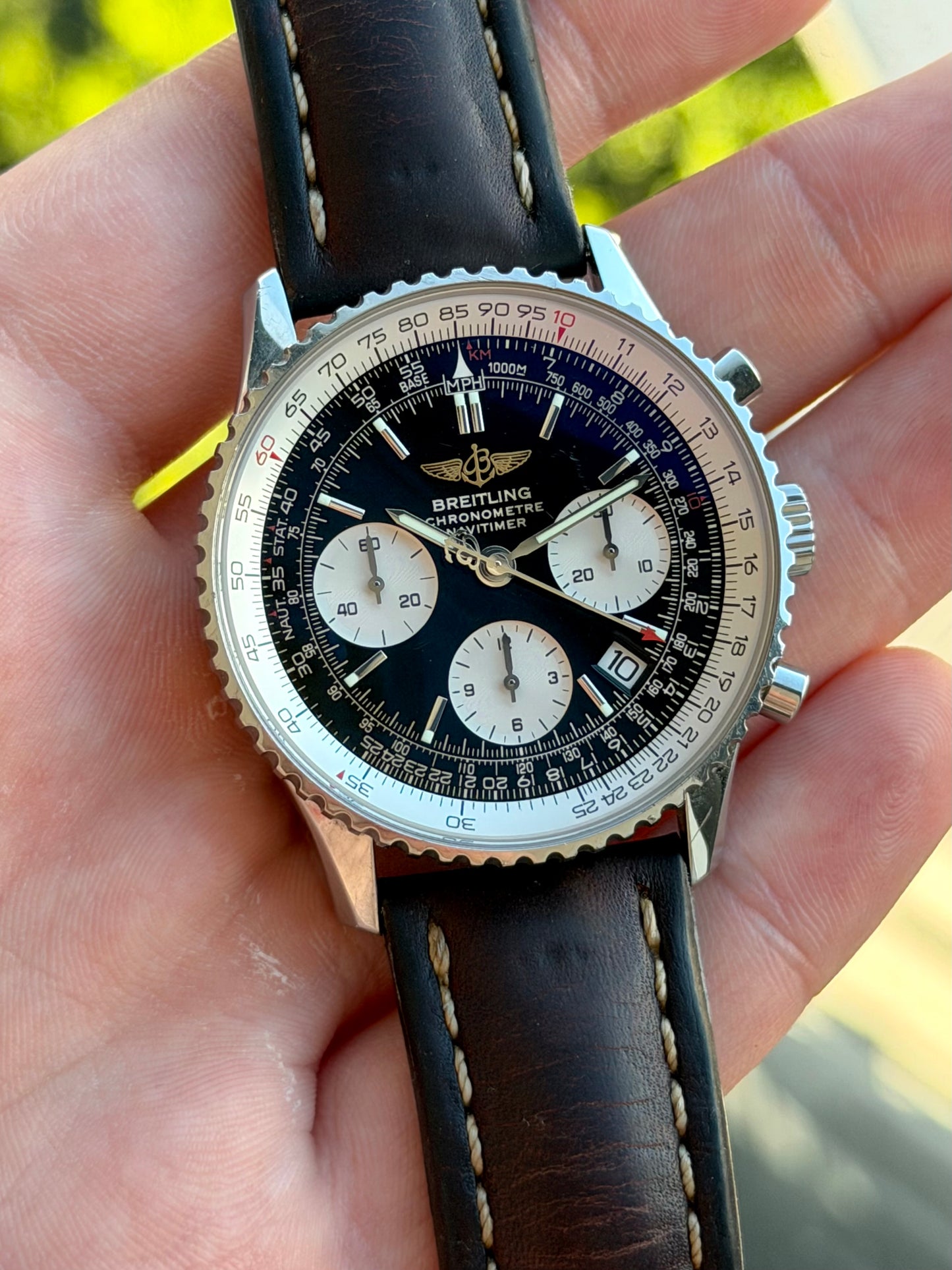 Breitling Navitimer Black Dial A23322