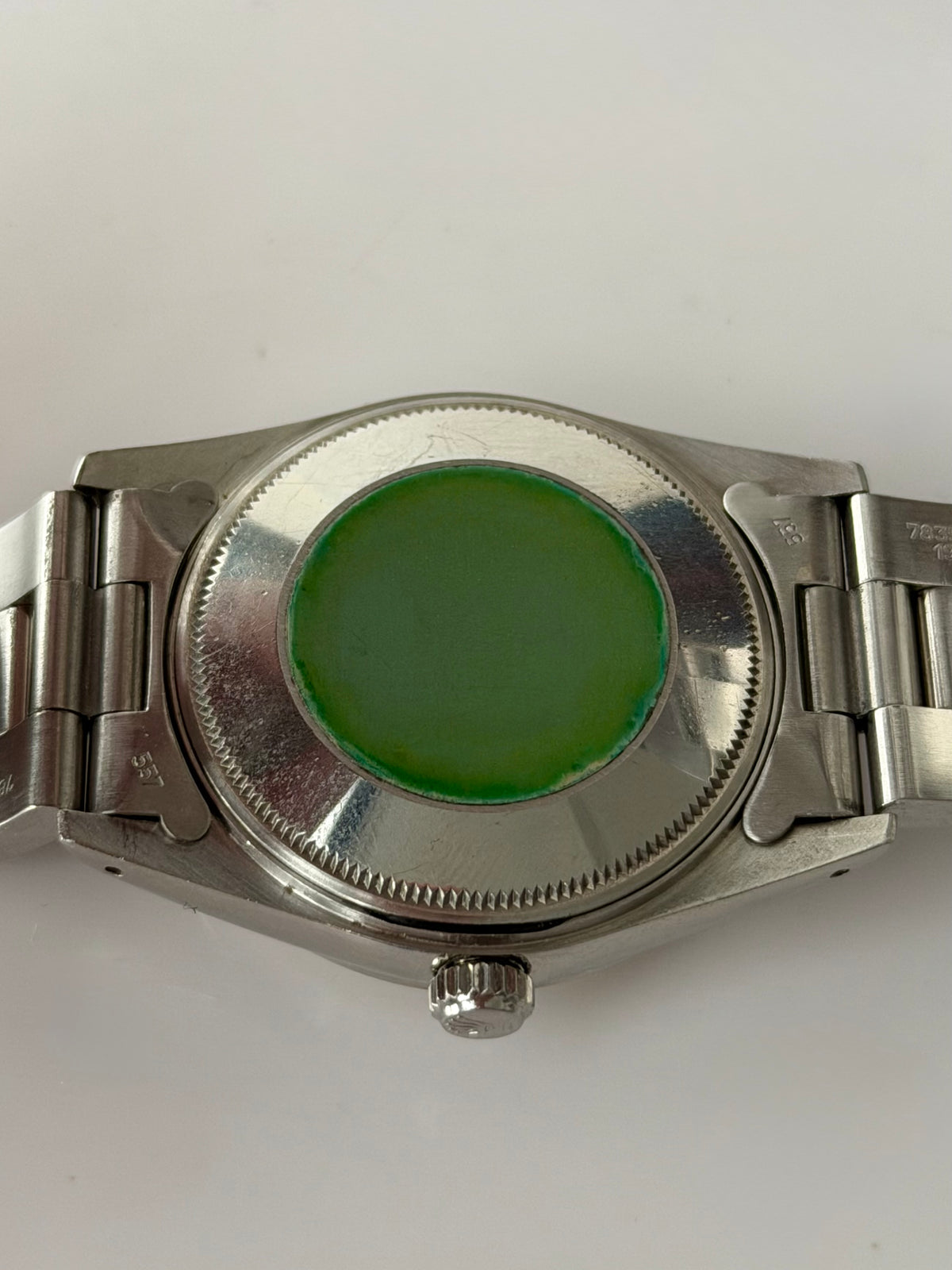 Rolex Oyster Perpetual Date Gold Hour Markers 15000 1983