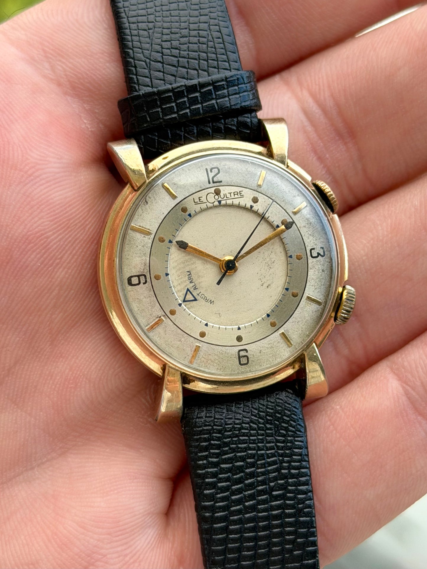 Le-Coultre Wrist Alarm 1950s
