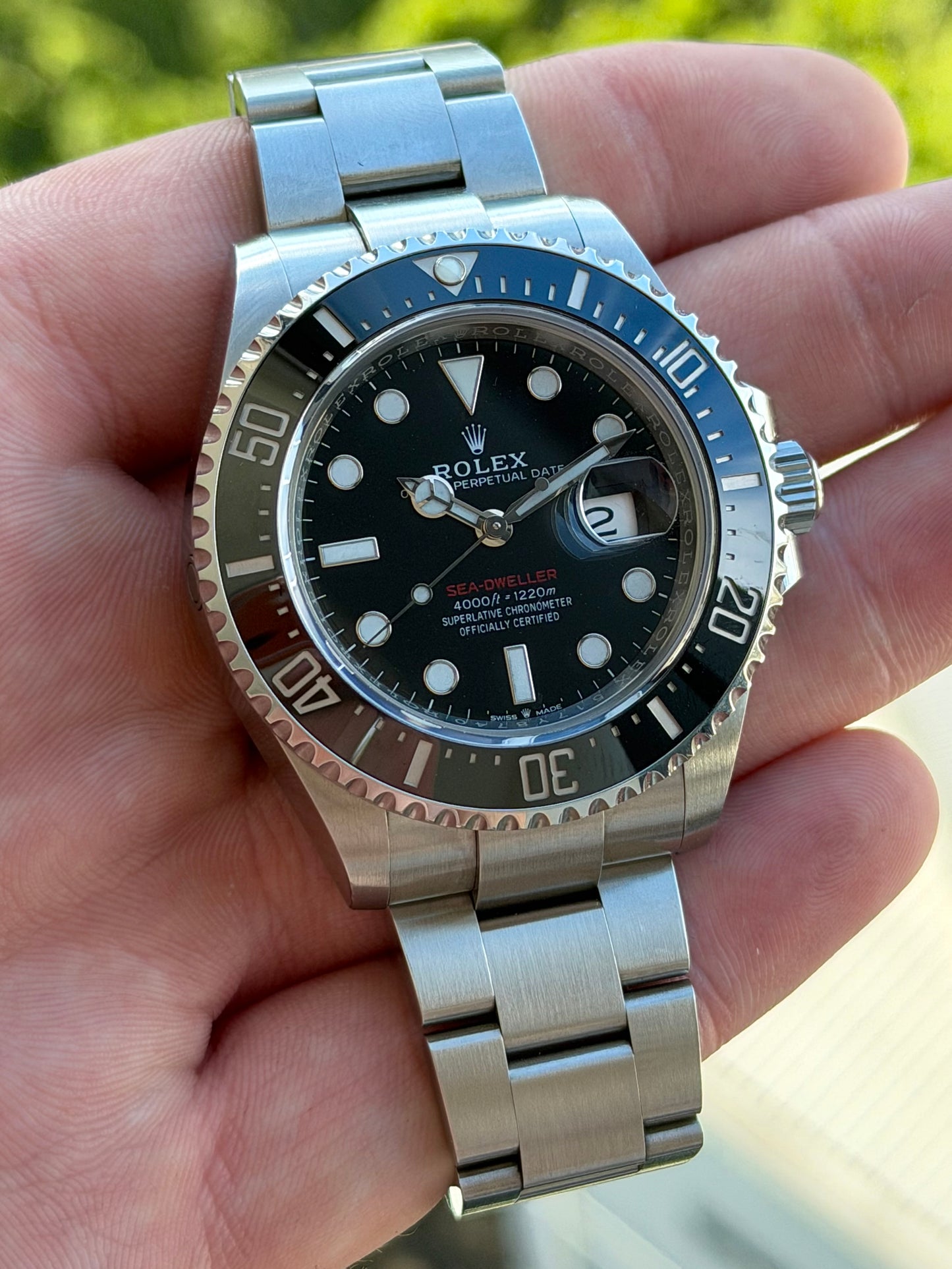 Rolex SeaDweller 126600 Full Set 2021