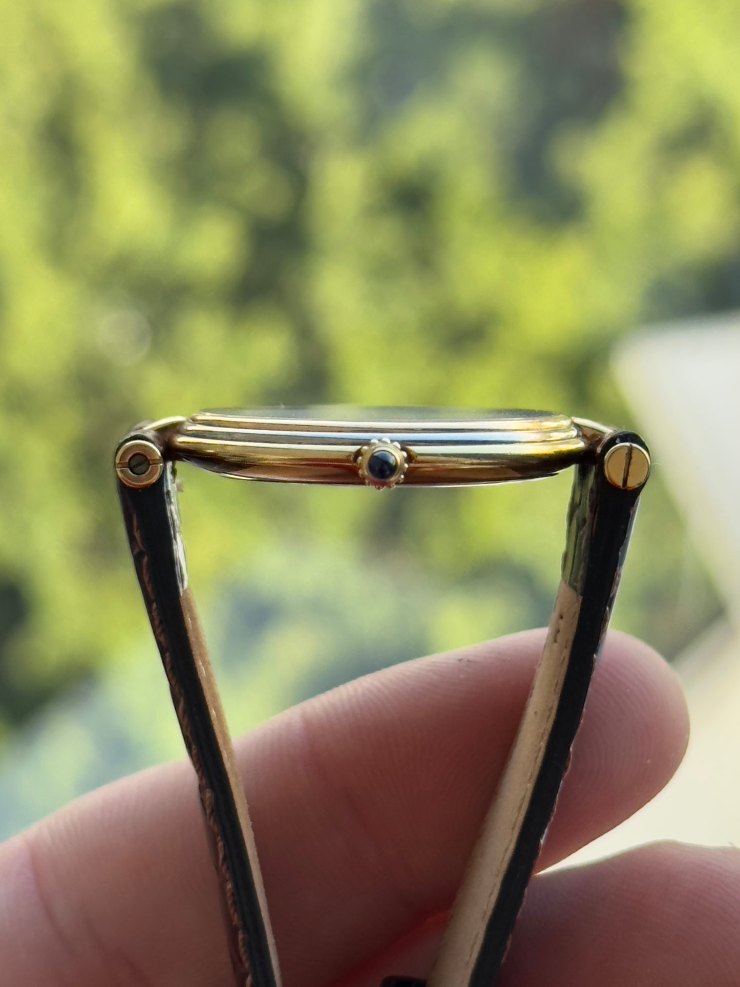 Cartier Vendome Tri Tone 81003 18k