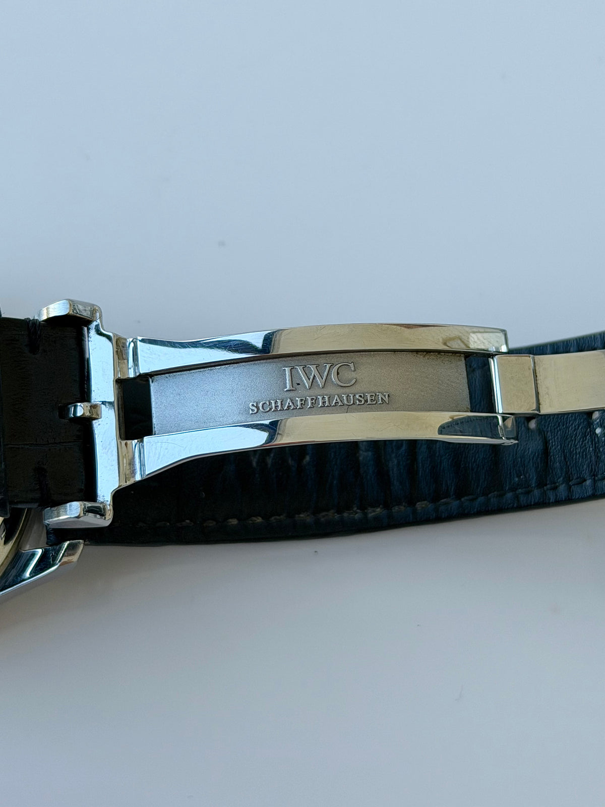 IWC Portuguese Chrono Silver Dial with Papers IW371445