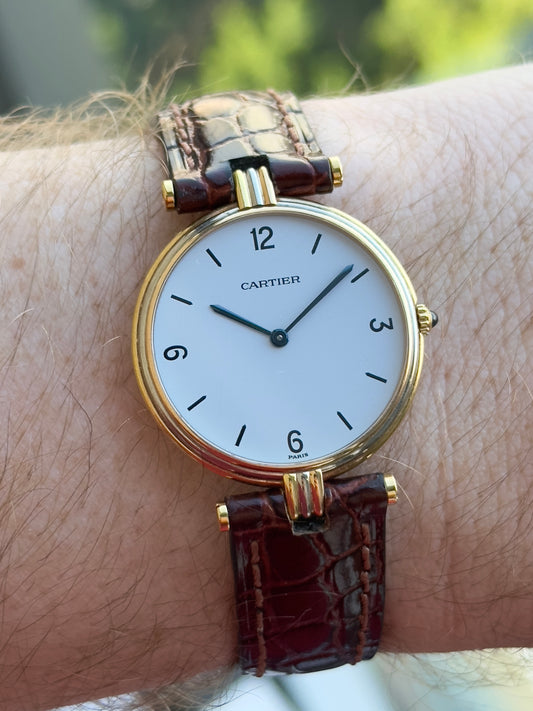 Cartier Vendome Tri Tone 81003 18k