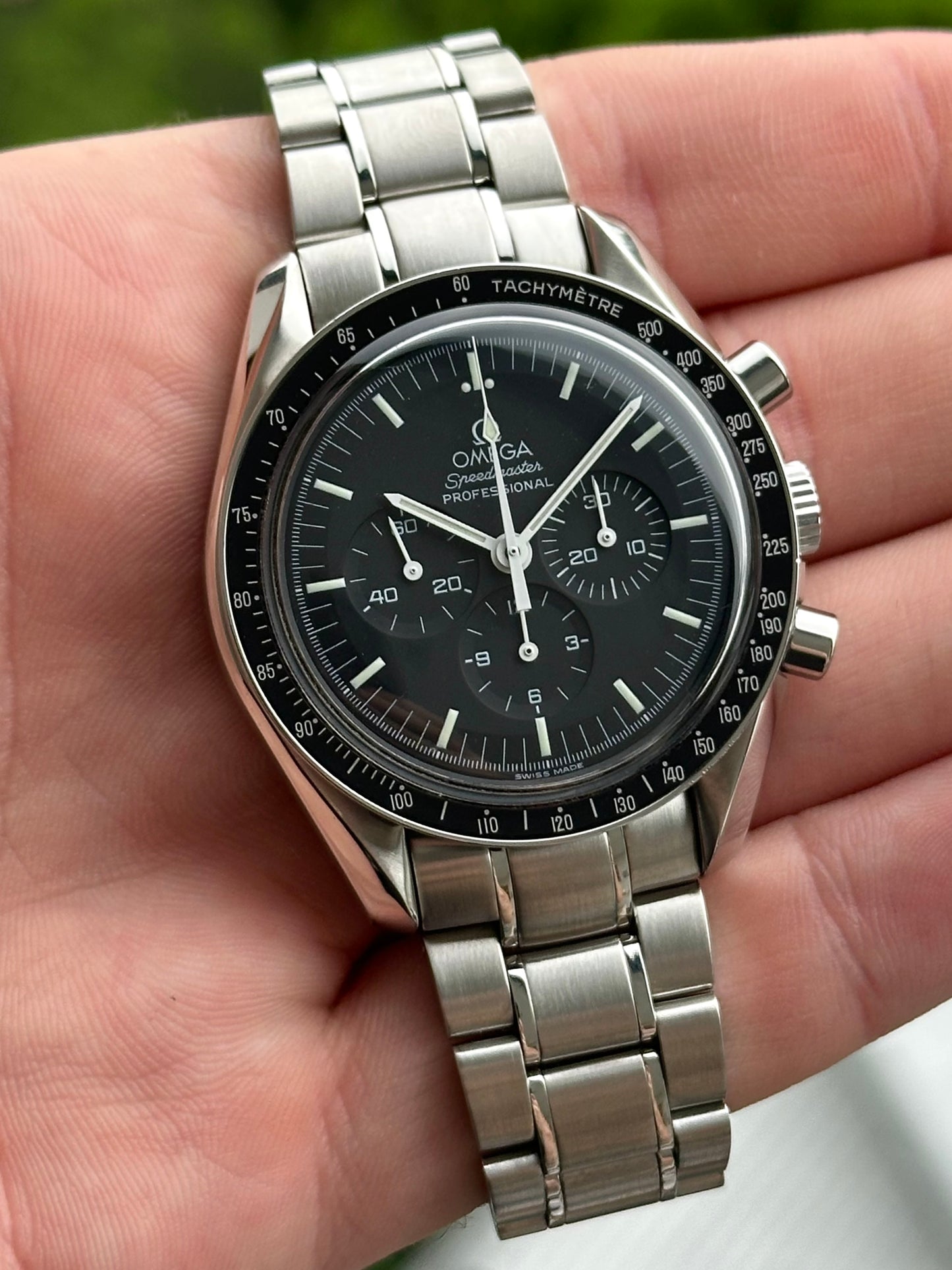 Omega Speedmaster Professional 1998 with Tag