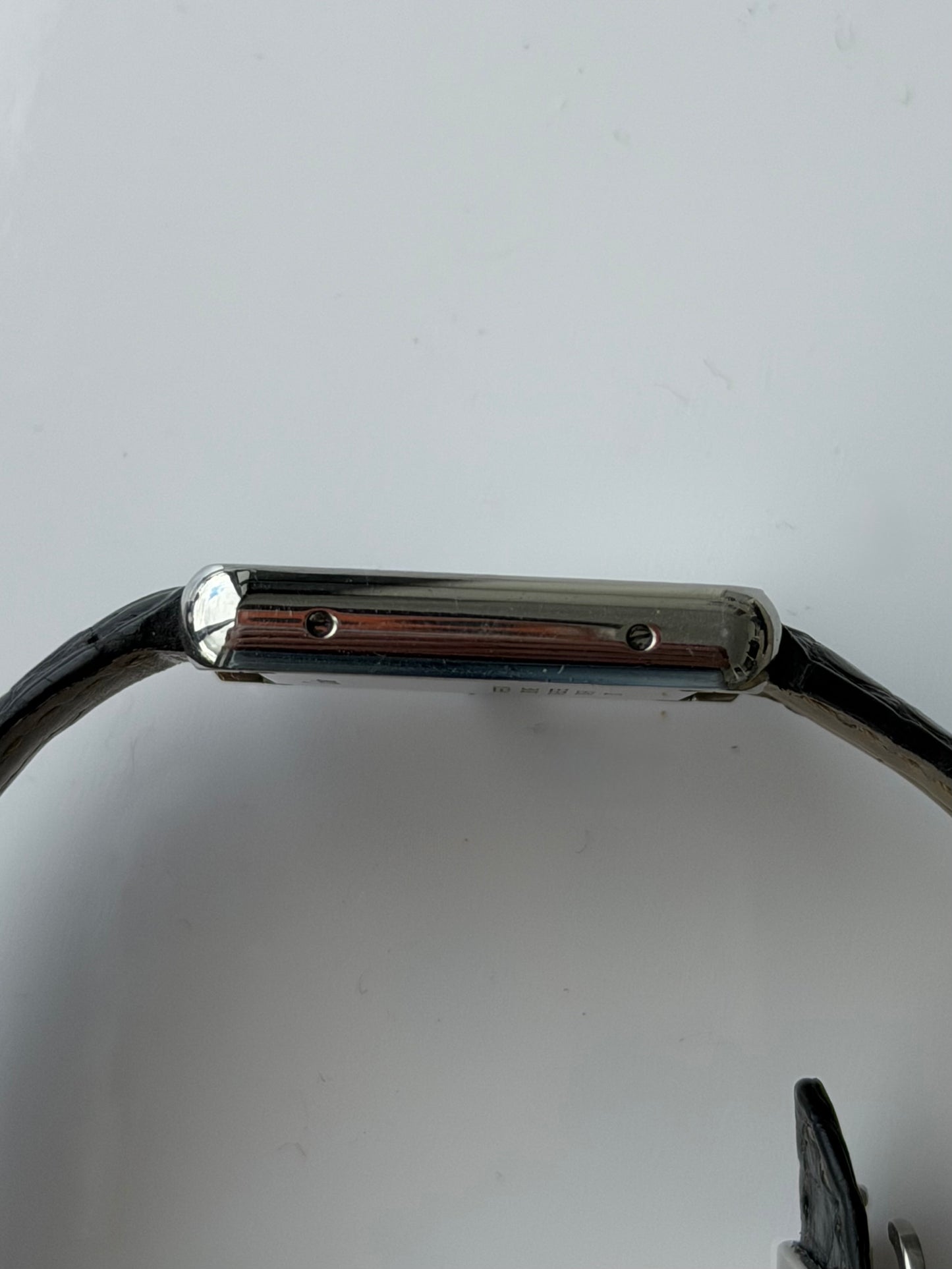 Cartier Tank Solo Mid Size on Leather
