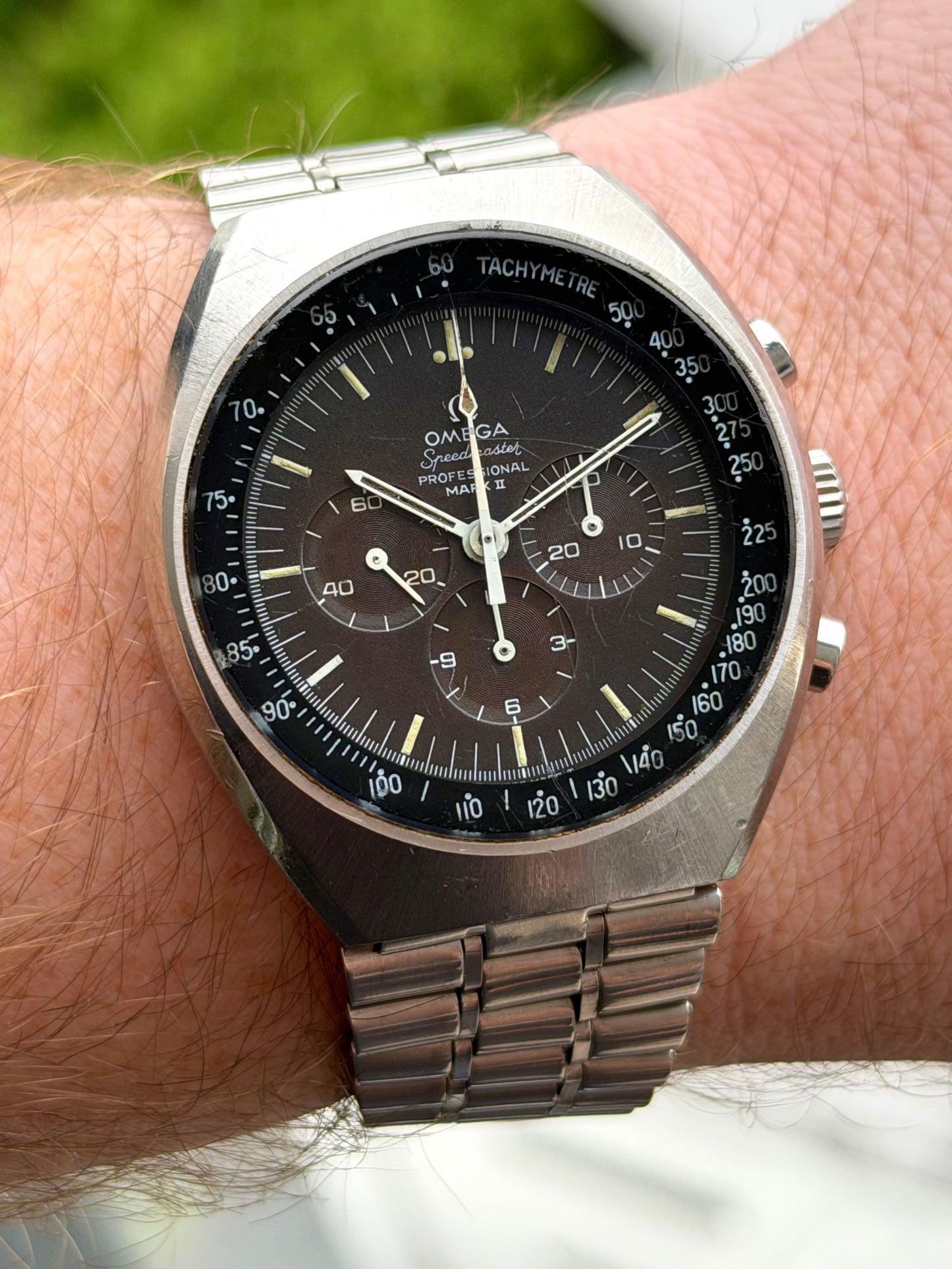 Omega Speedmaster Mark II Tropical Dial 145.014